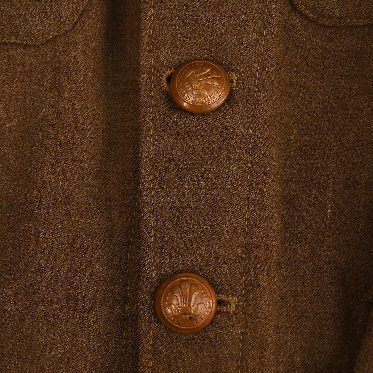 British WWI 1902 Pattern Royal Welsh Fusiliers Tunic