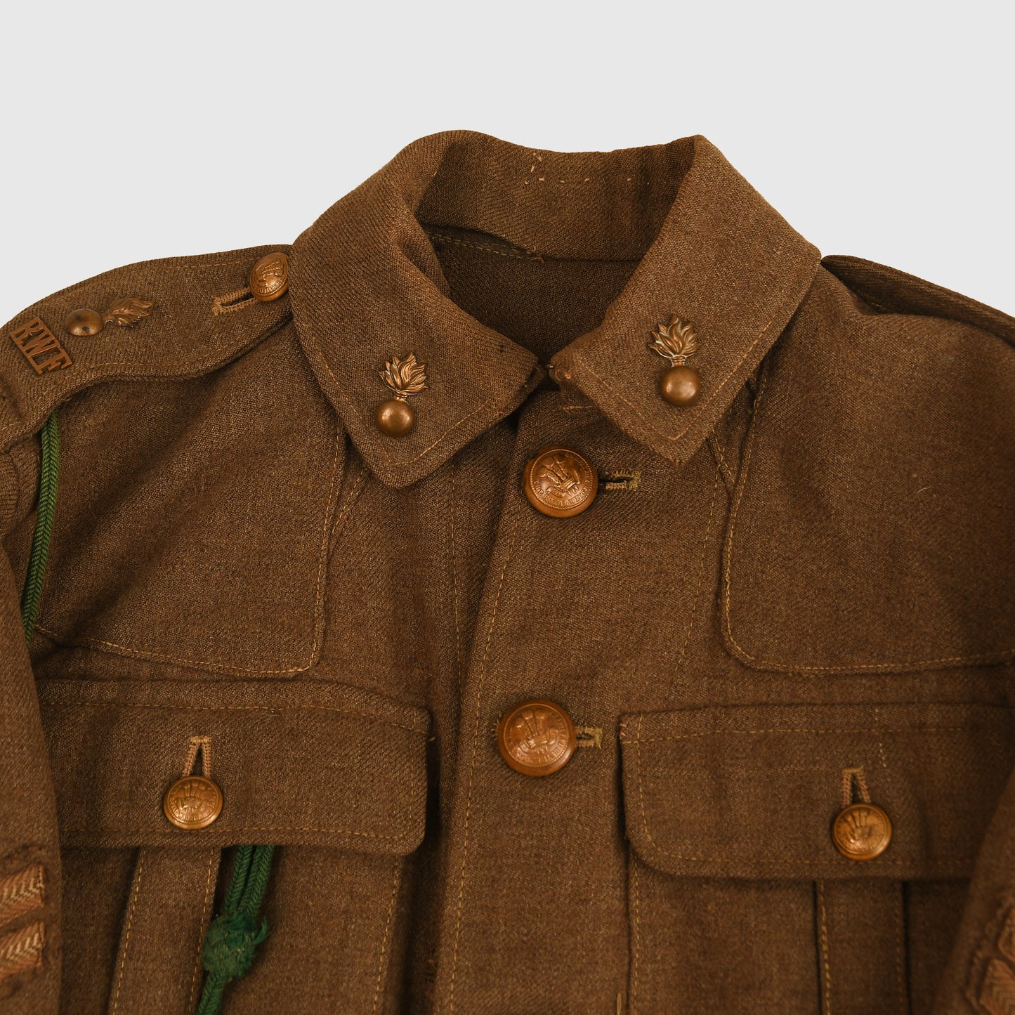 British WWI 1902 Pattern Royal Welsh Fusiliers Tunic