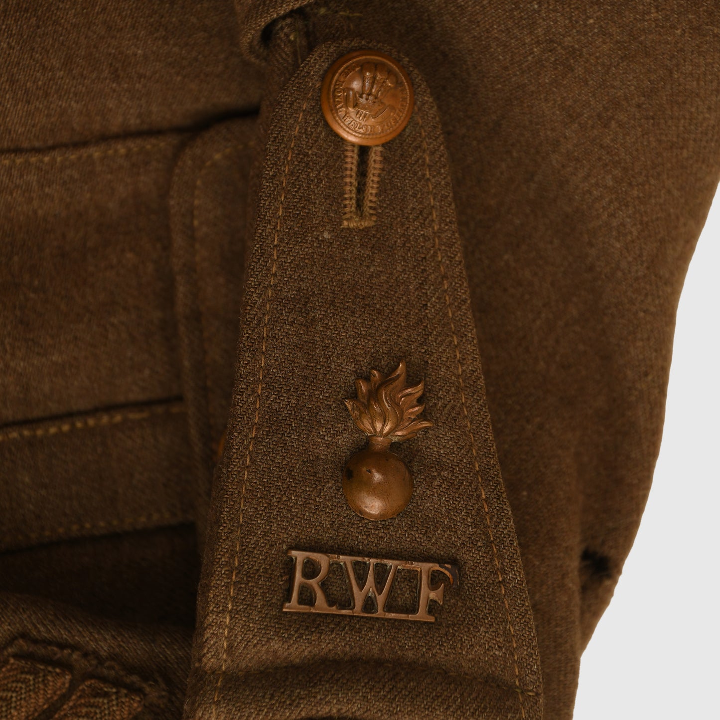 British WWI 1902 Pattern Royal Welsh Fusiliers Tunic