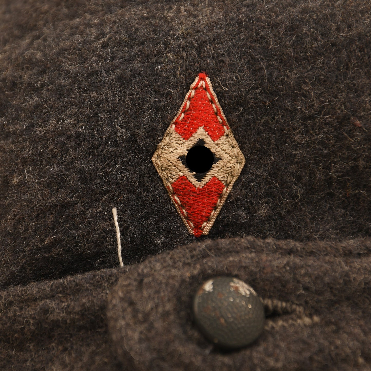 German WWII Luftwaffe Flak Helpers Cap