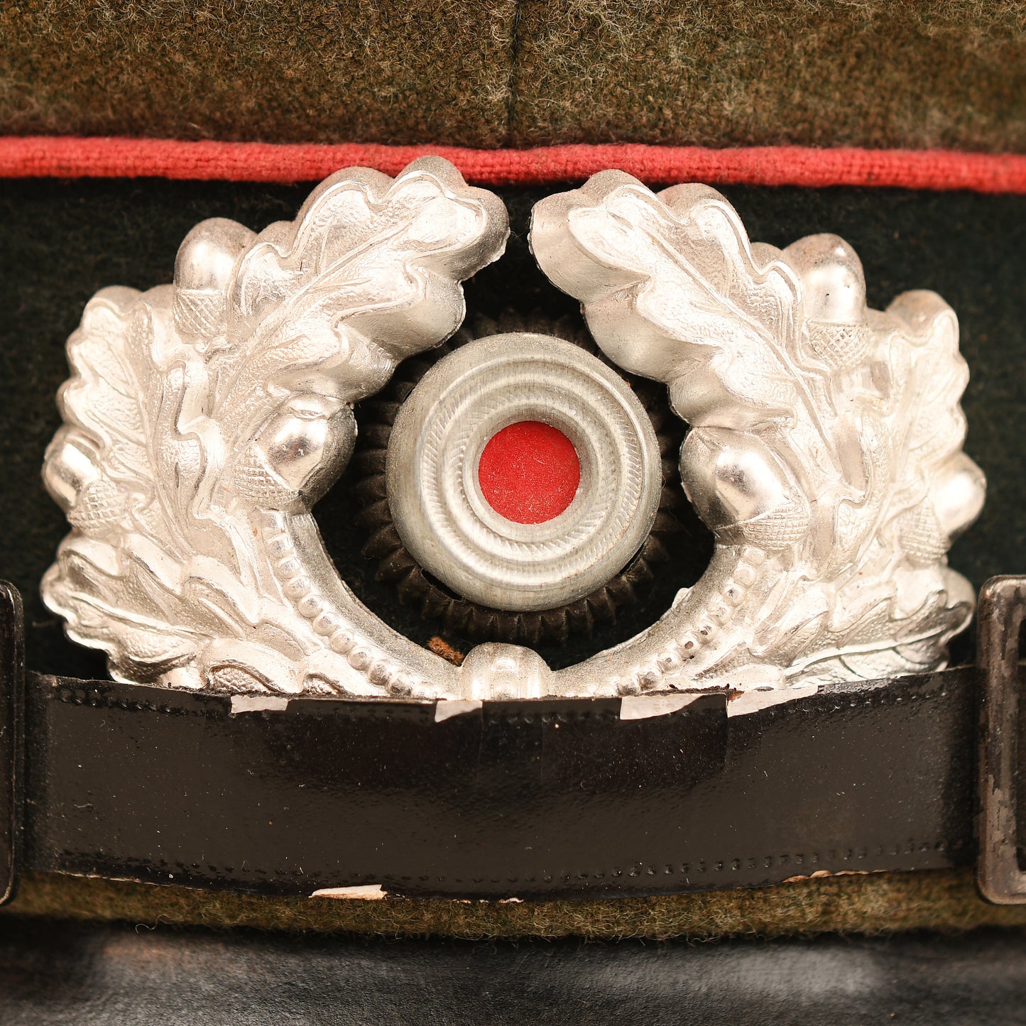 German WWII Army Panzer Enlisted Man’s Visor Cap