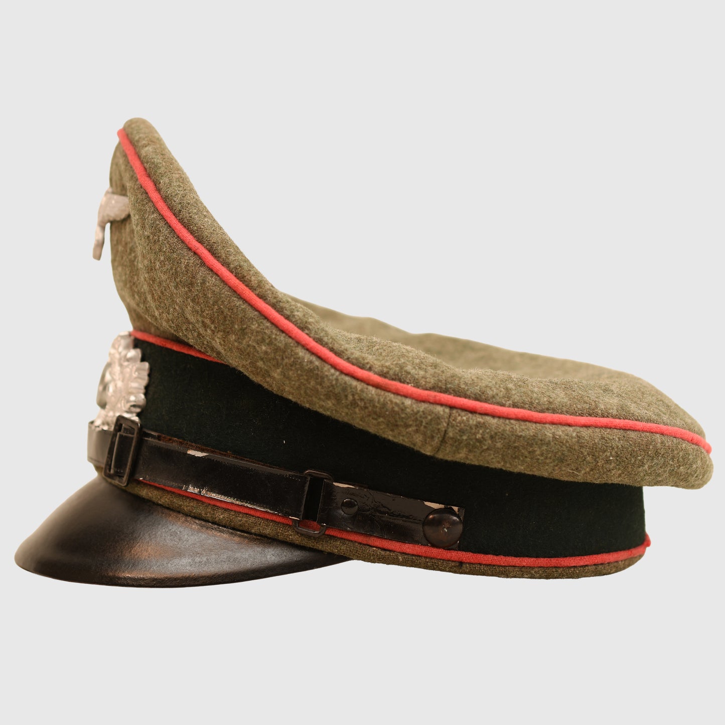German WWII Army Panzer Enlisted Man’s Visor Cap
