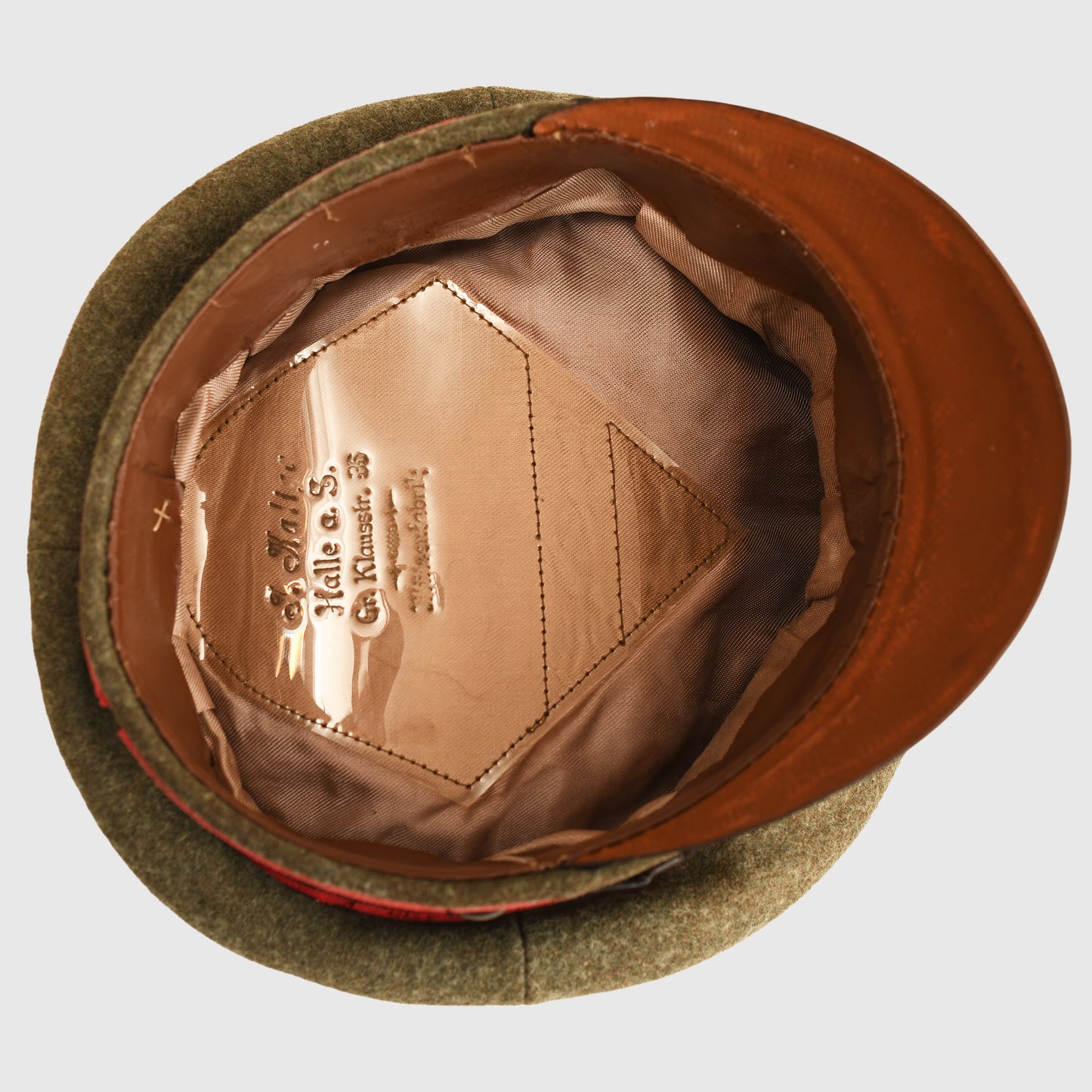 German WWII Army Panzer Enlisted Man’s Visor Cap