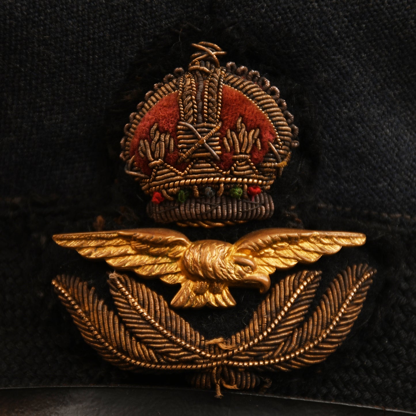 BRITISH WWII RAF OFFICERS CAP