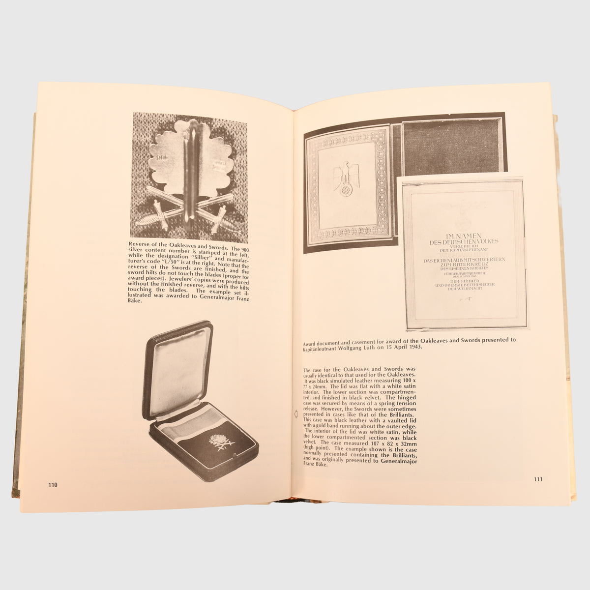GERMAN WWII ON THE FIELD OF HONOUR, THE HISTORY OF THE KNIGHTS CROSS BEARERS