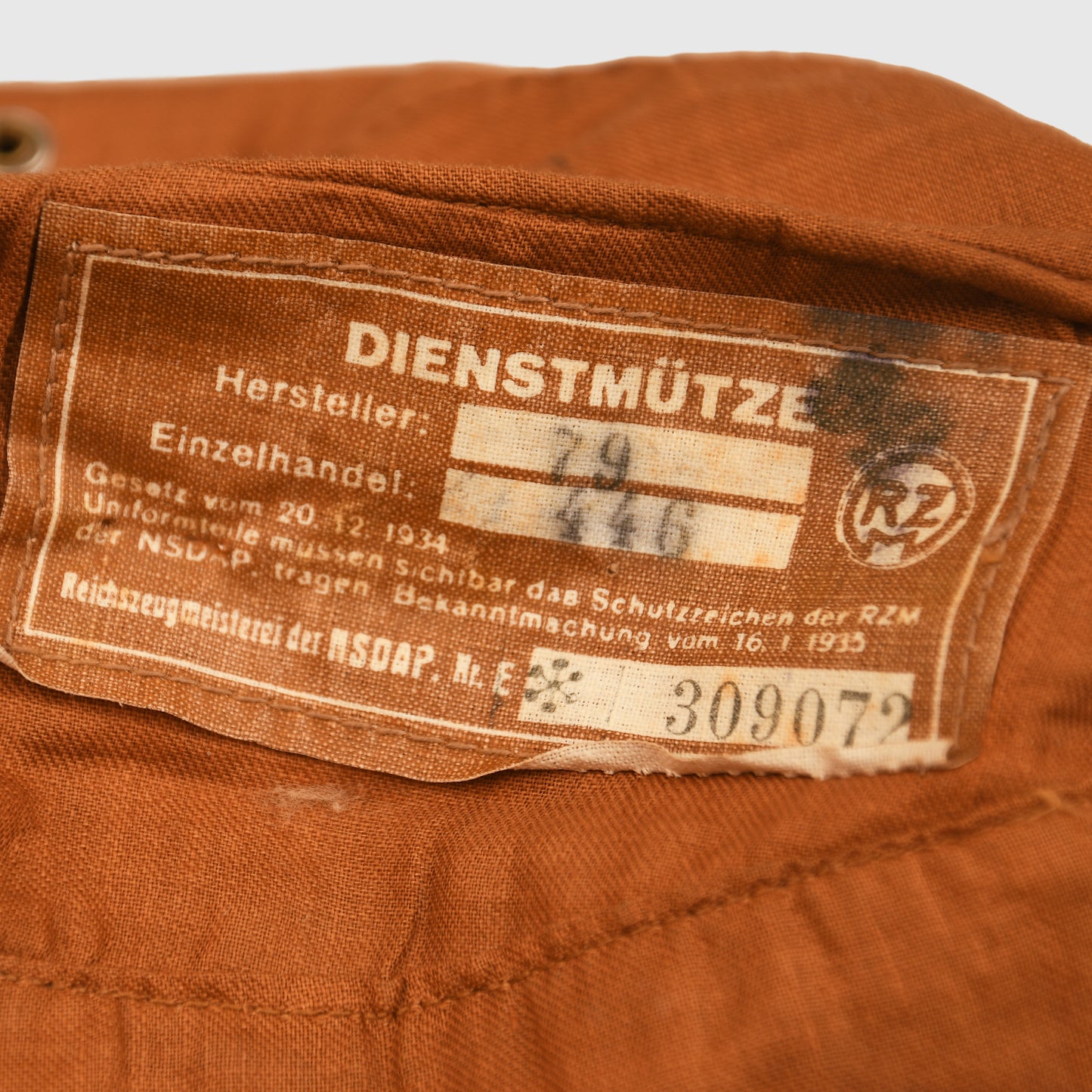 German WWII SA Overseas Cap