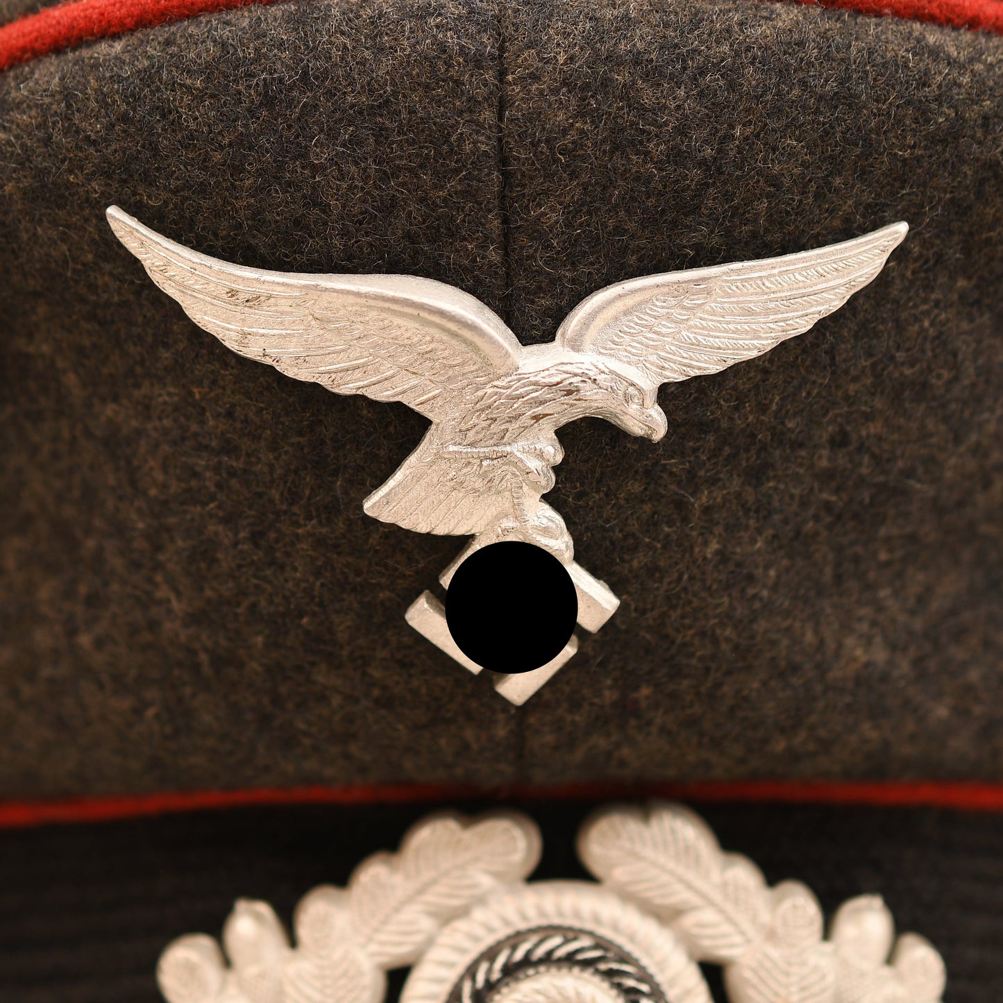 German WWII Luftwaffe NCO/Mans Flak Visor Cap