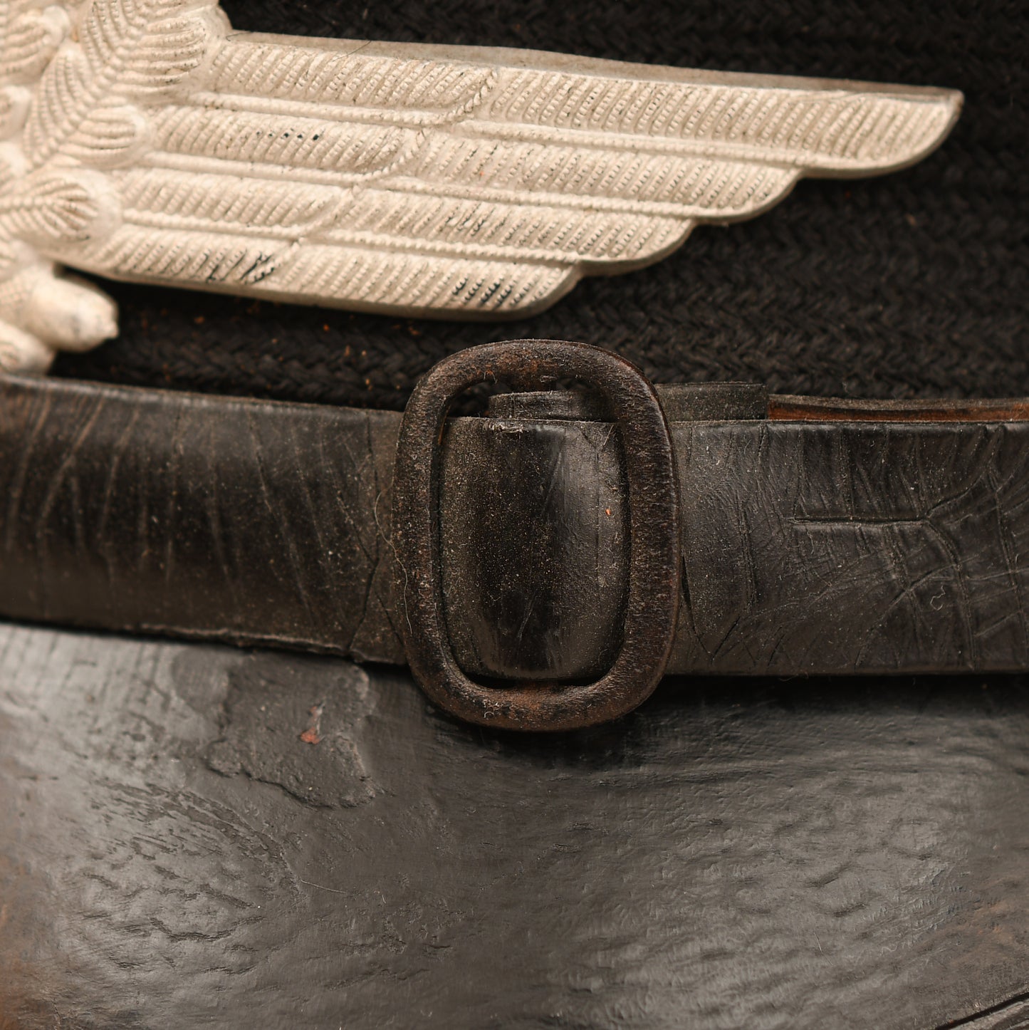 German WWII Luftwaffe NCO/Mans Flak Visor Cap