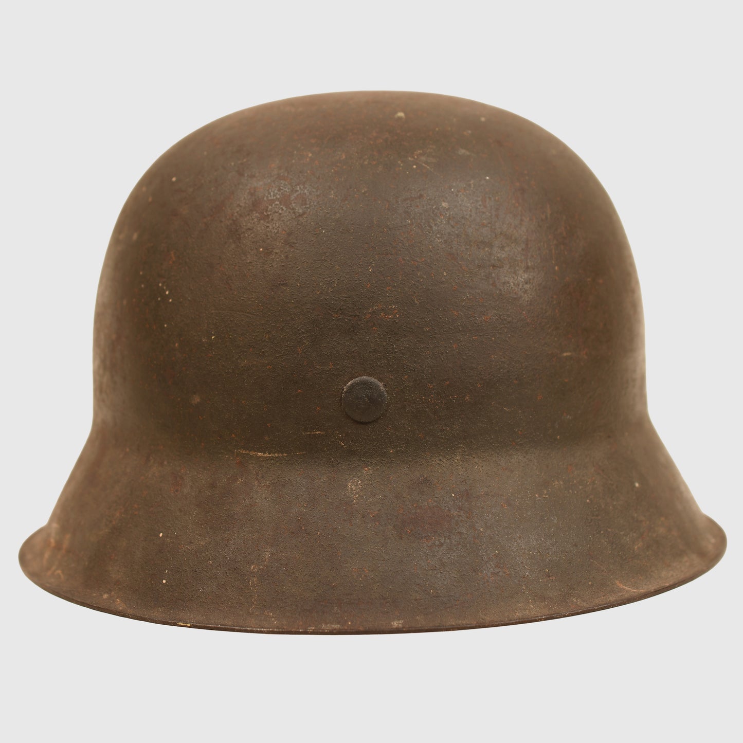 German WWII Army M.42 Single Decal Combat Helmet