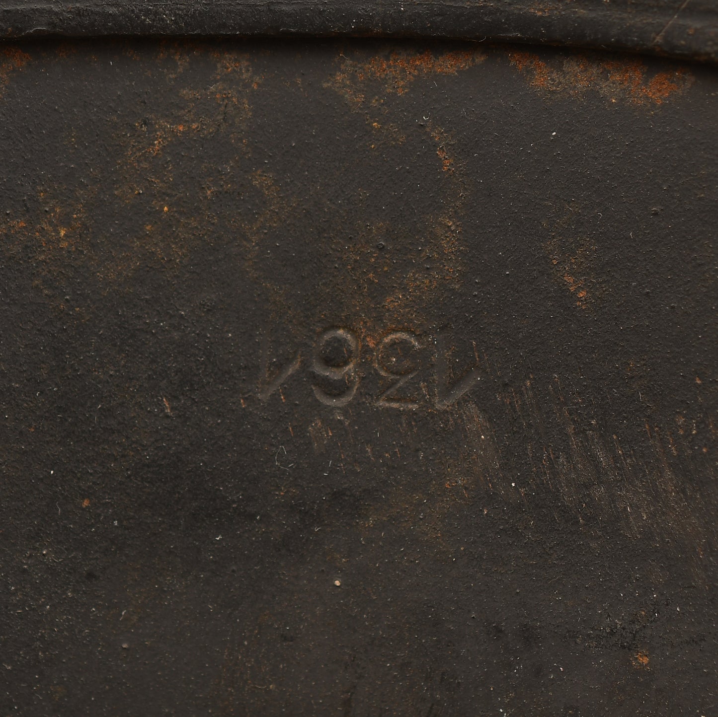 German WWII Luftwaffe M.40 Single Decal Combat Helmet