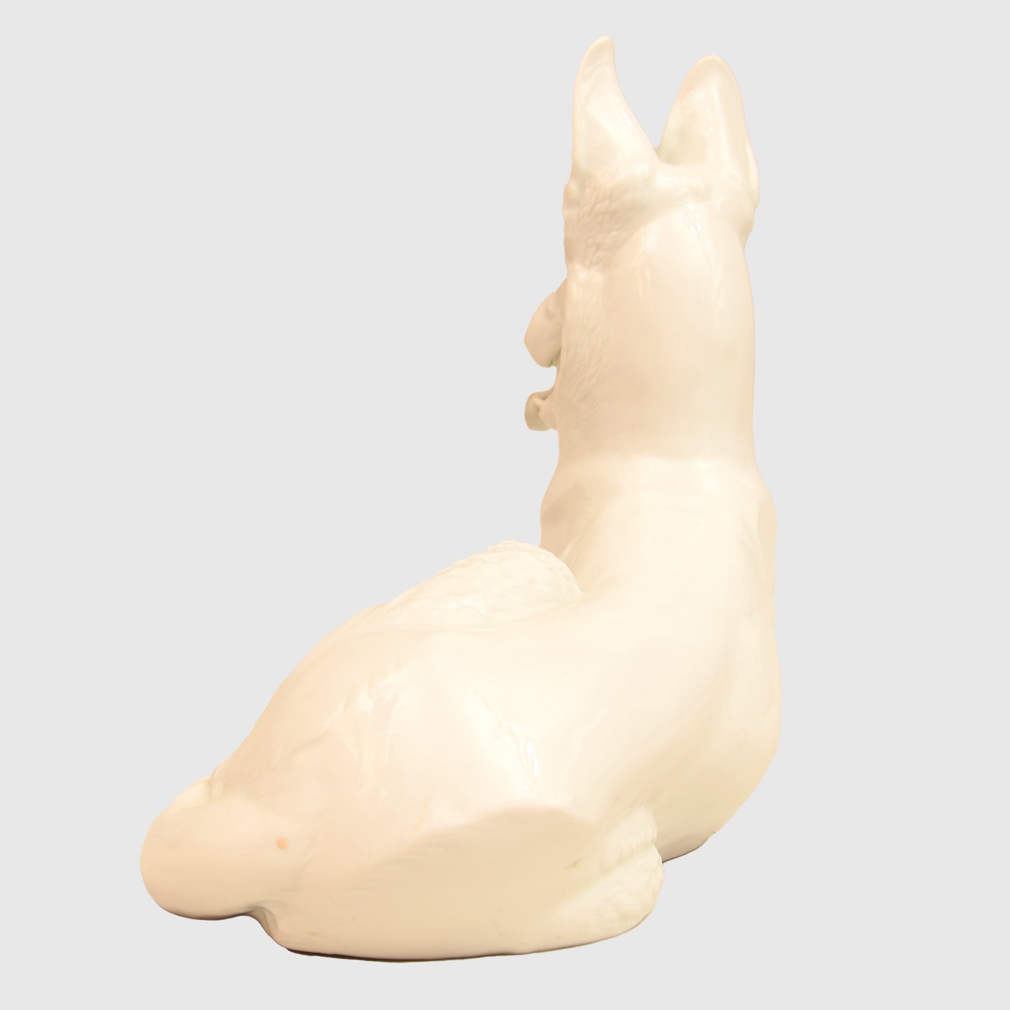 German WWII Allach Porcelain – German Shepherd by Theodor Kärner