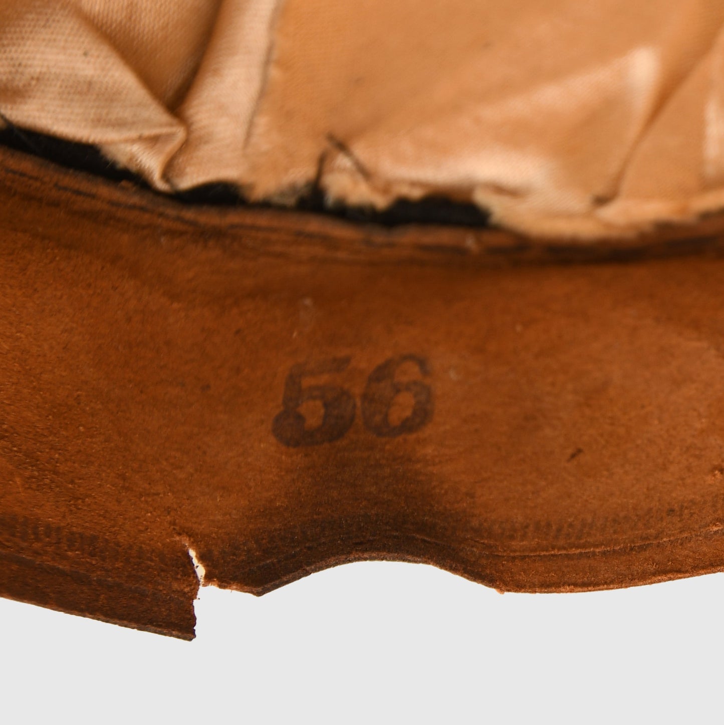 German WWII Allgemeine SS Officers Visor Cap with Provenance