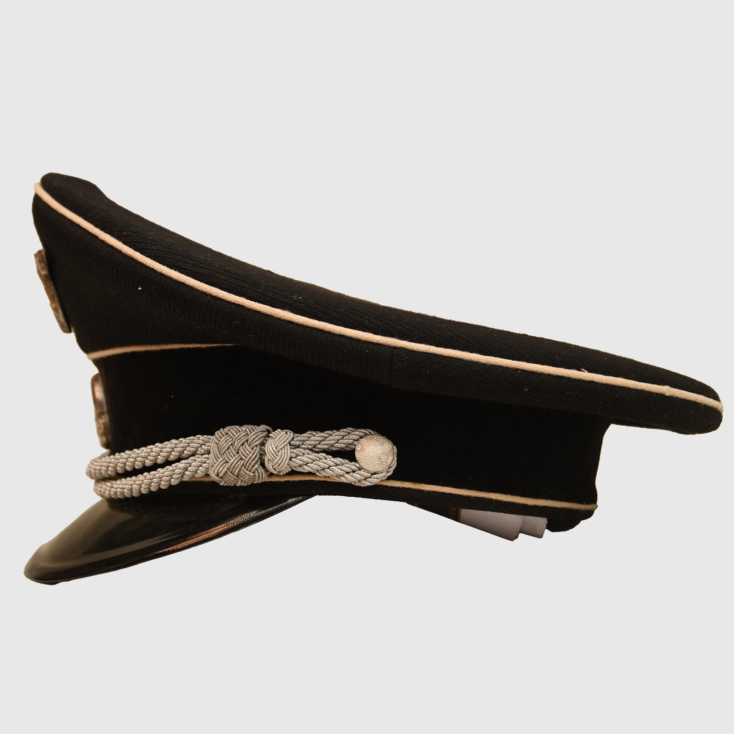 German WWII Allgemeine SS Officers Visor Cap with Provenance