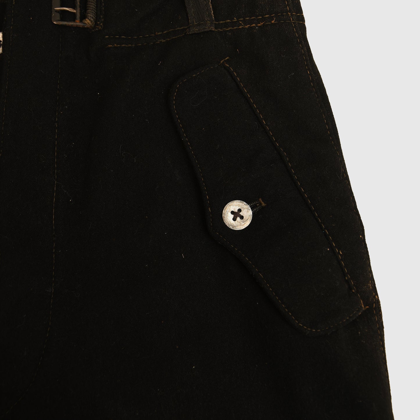 German WWII Army Panzer Black Trousers