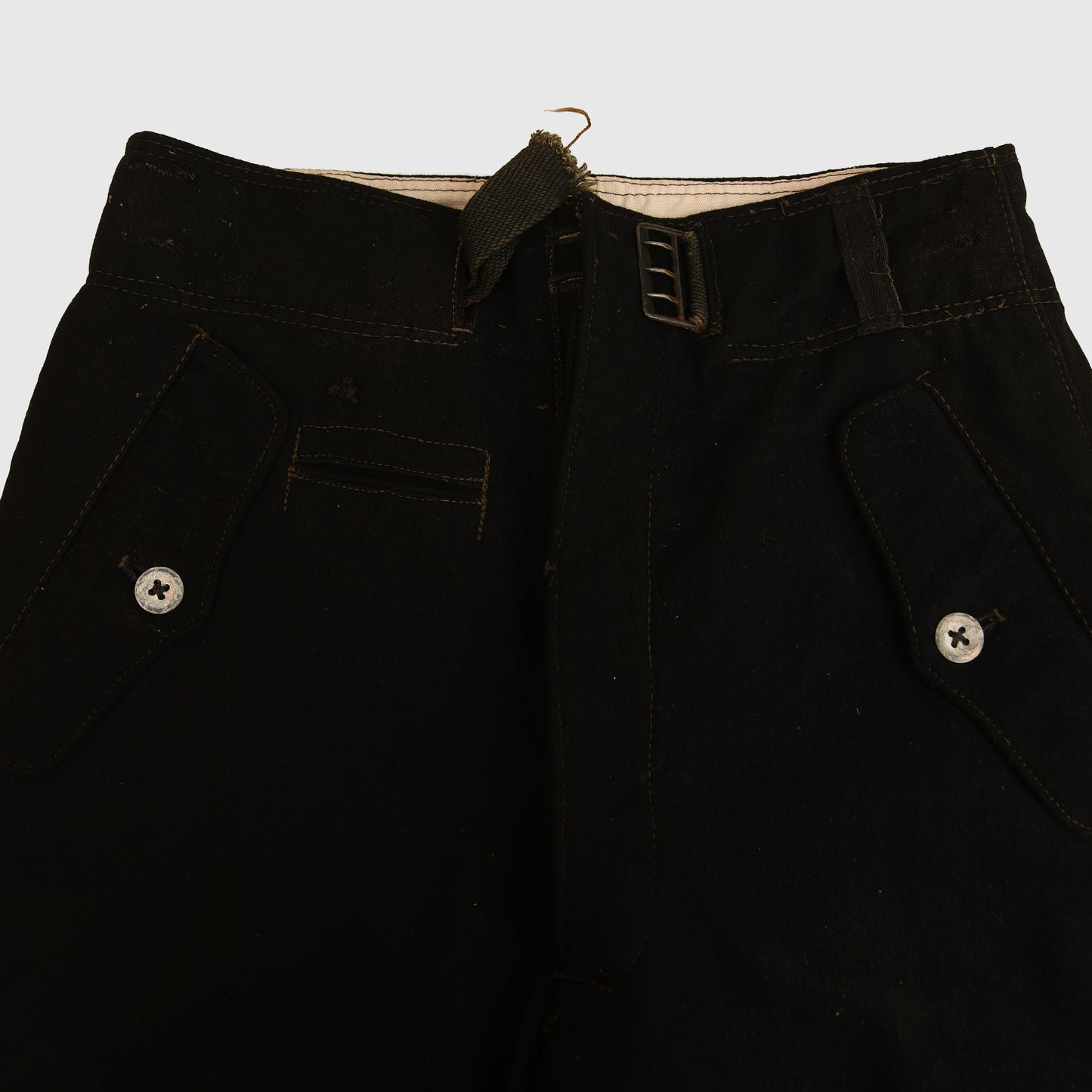 German WWII Army Panzer Black Trousers