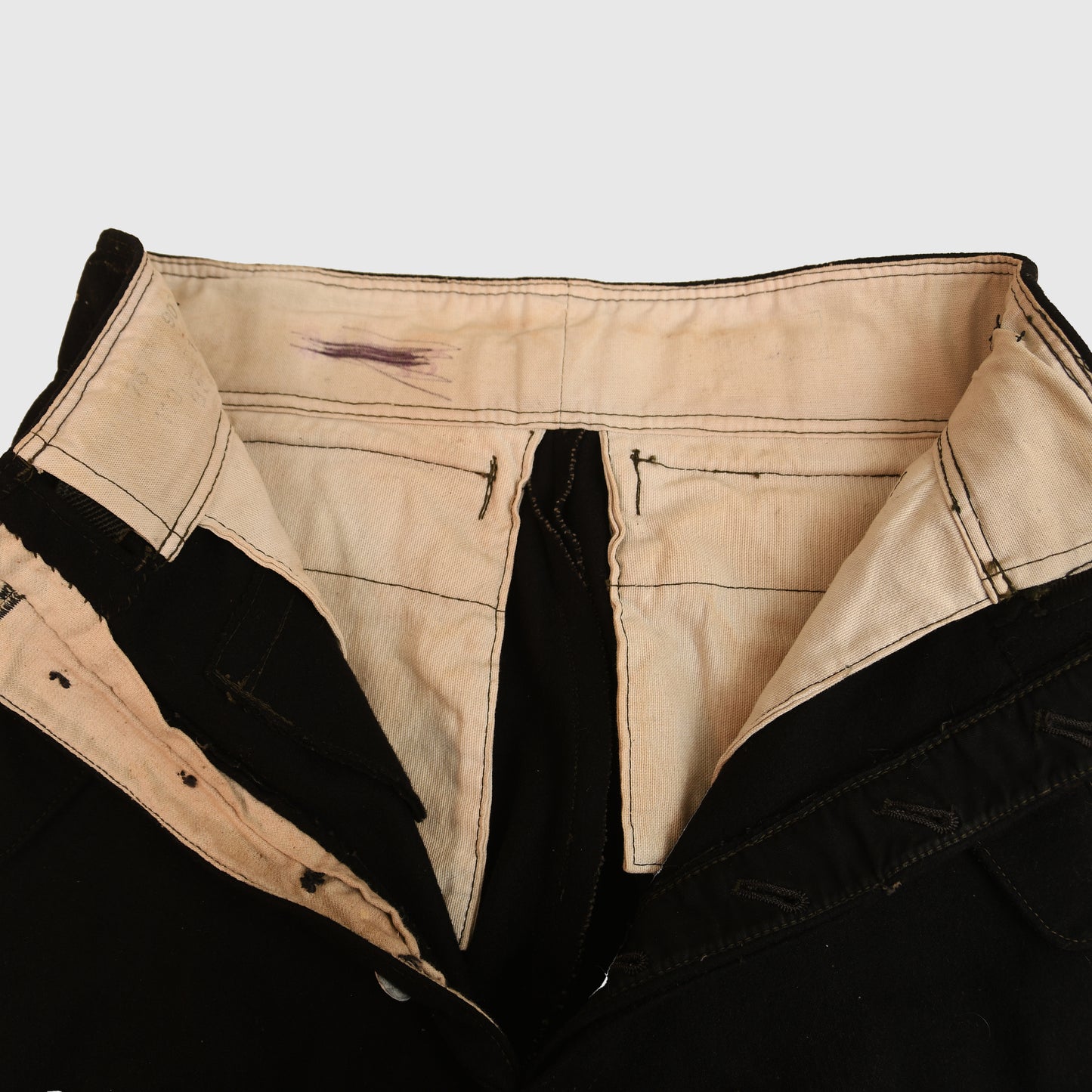 German WWII Army Panzer Black Trousers