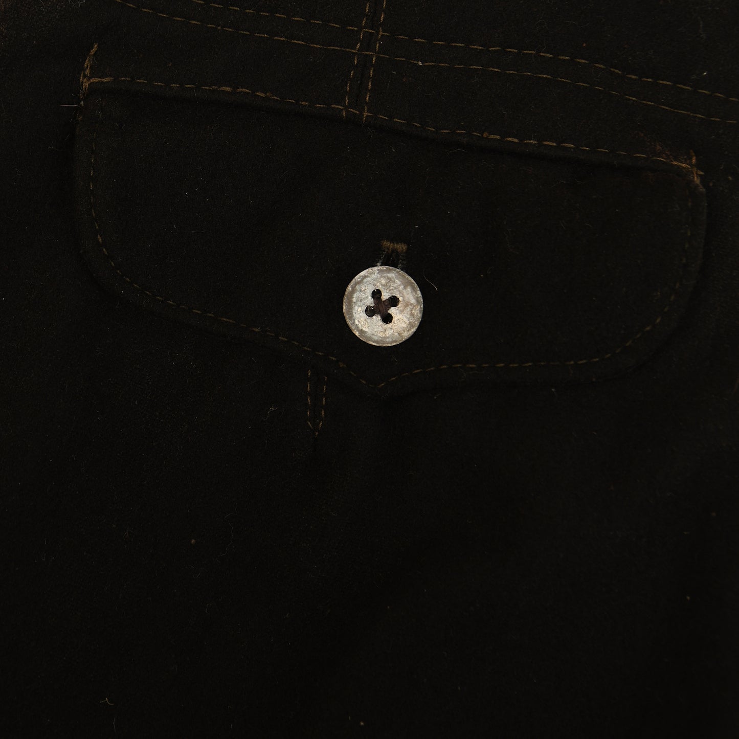 German WWII Army Panzer Black Trousers