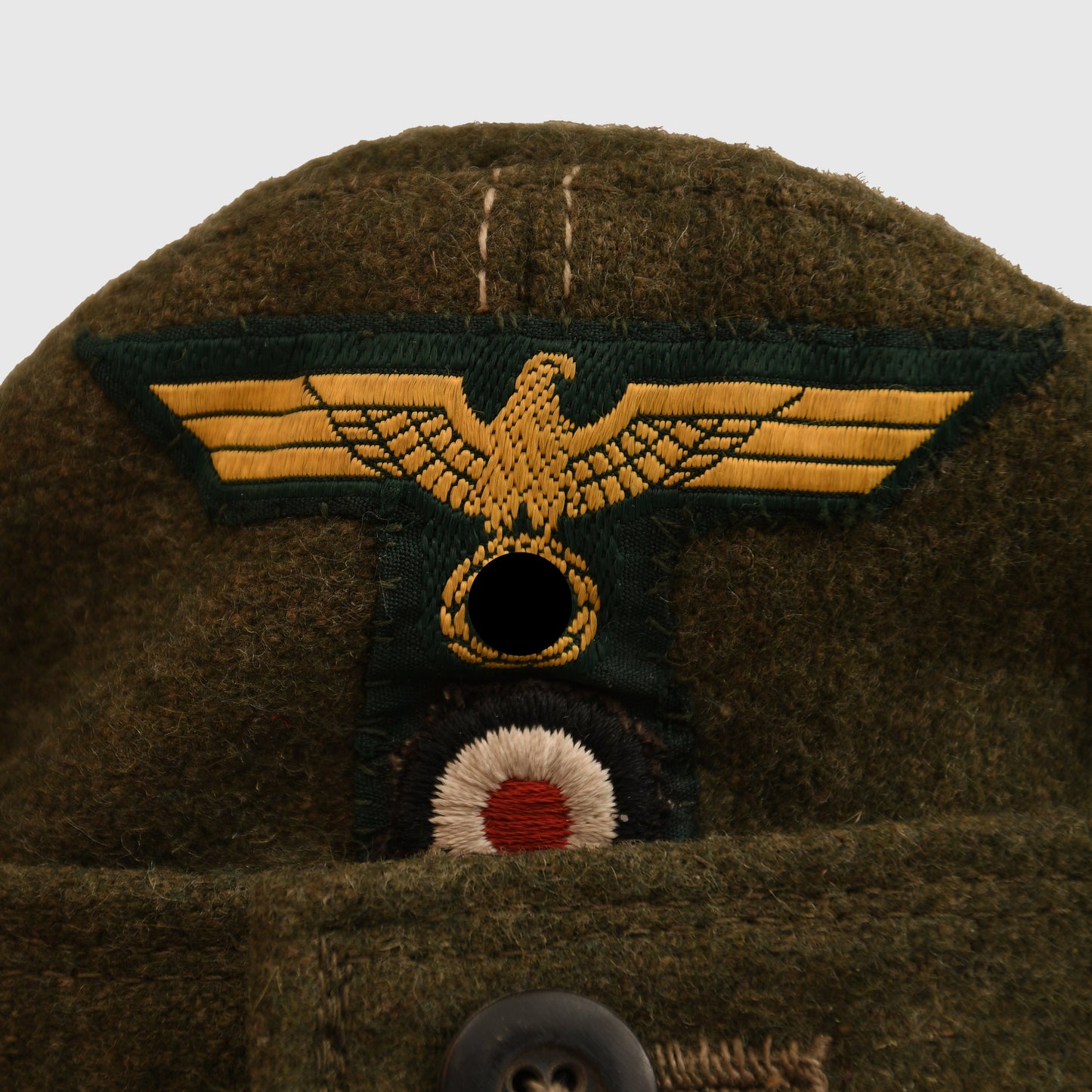 German WWII Coastal Artillery M.43 Cap