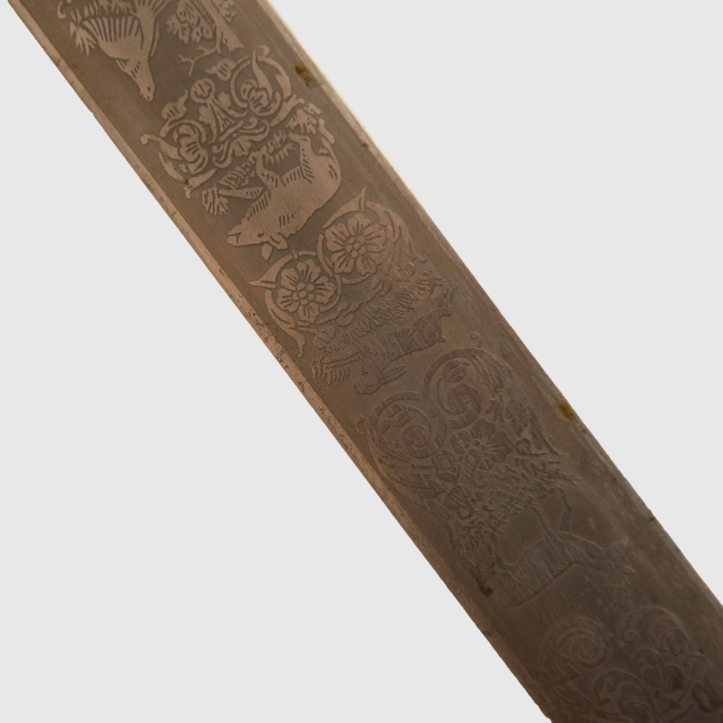 German WWII Forestry Display Piece – Aluminium Variant with Insignia