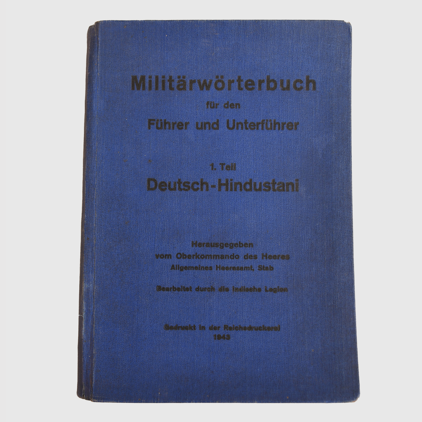 German WWII Free Indian Legion Collection