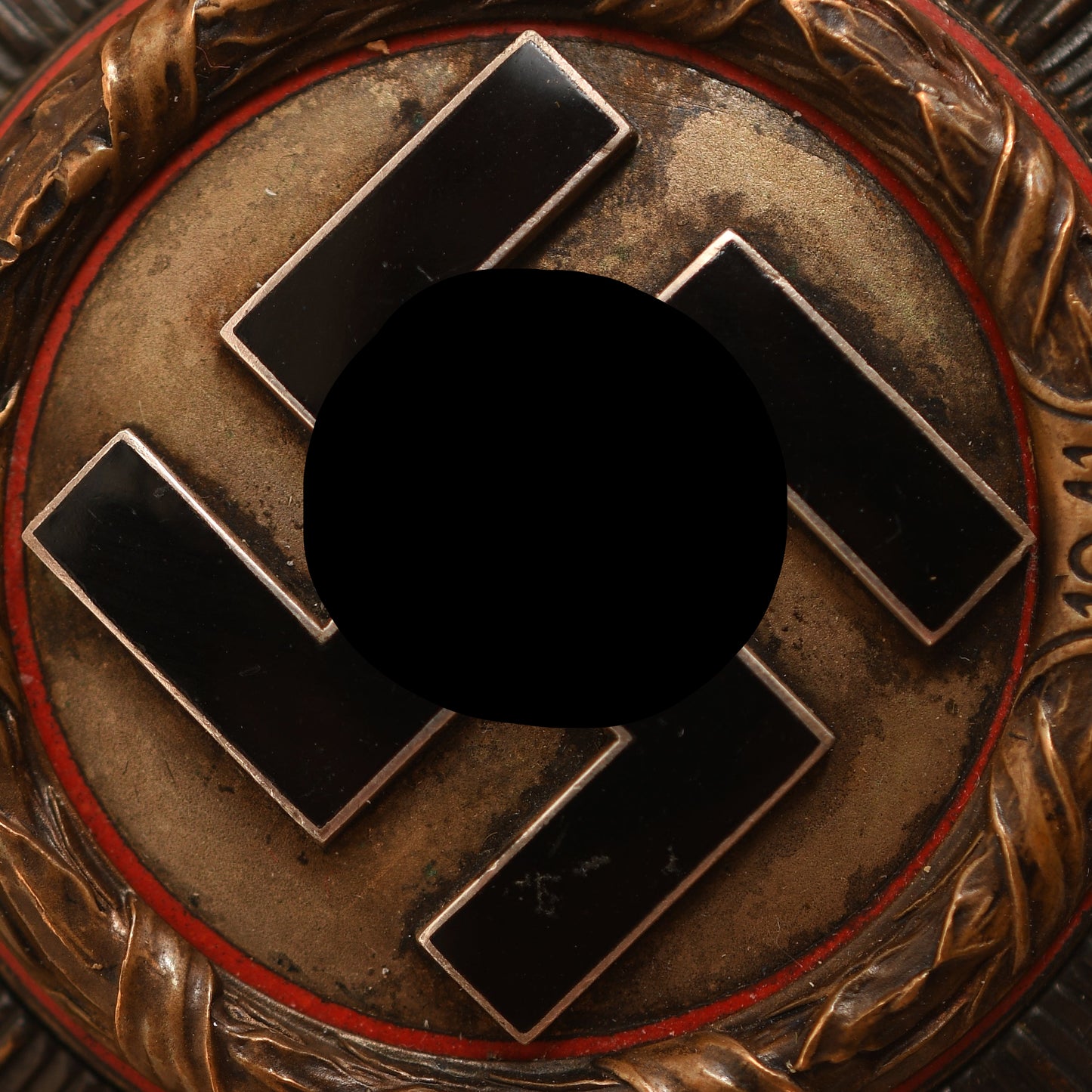 German WWII German Cross in Gold – Service-Worn Example Awarded to Feldwebel Hoet, 39th Infantry Division