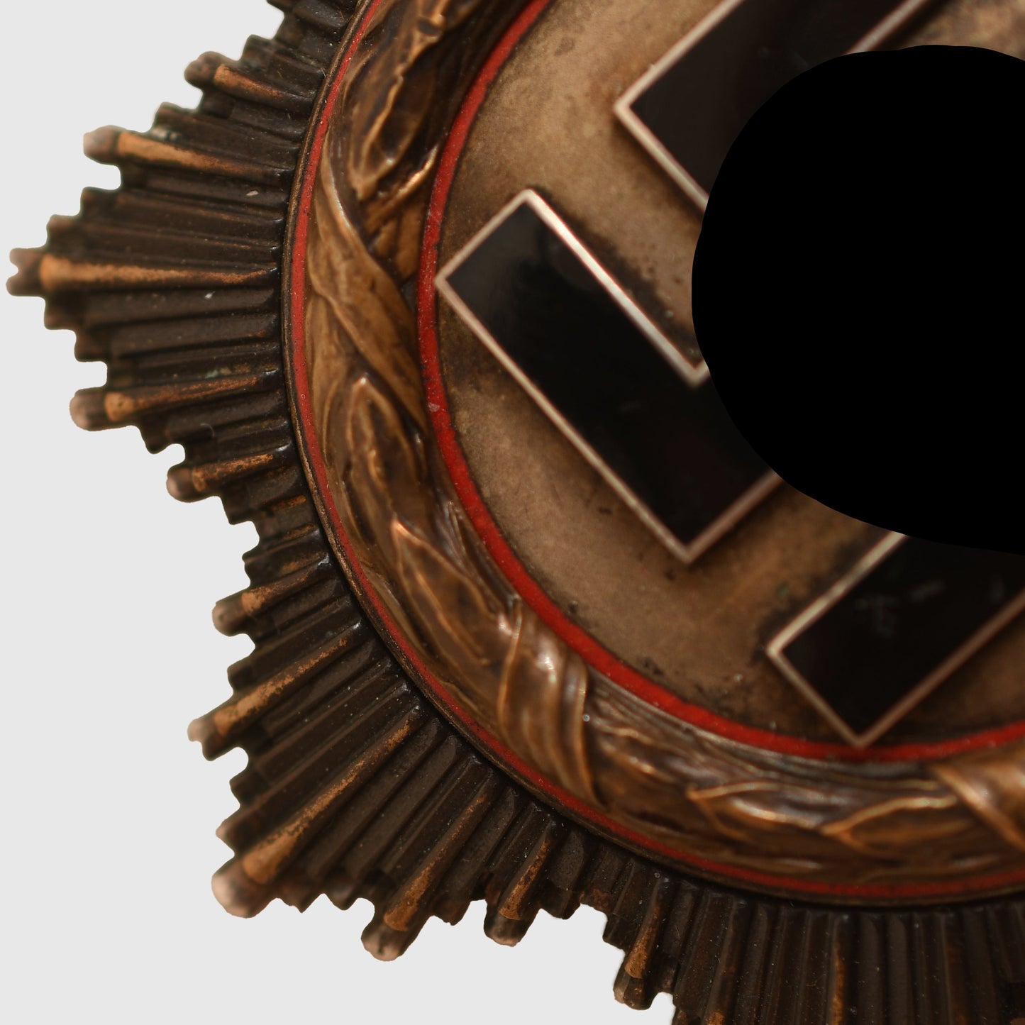 German WWII German Cross in Gold – Service-Worn Example Awarded to Feldwebel Hoet, 39th Infantry Division