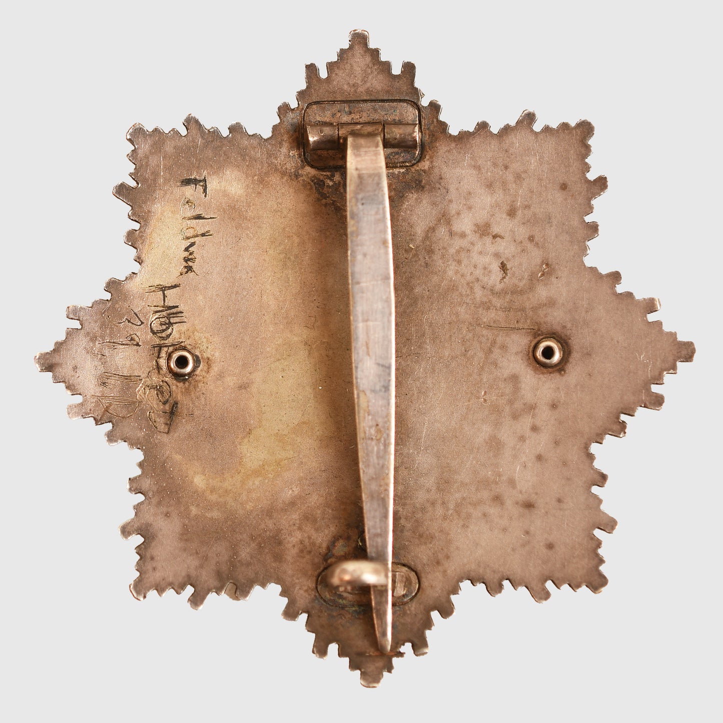 German WWII German Cross in Gold – Service-Worn Example Awarded to Feldwebel Hoet, 39th Infantry Division