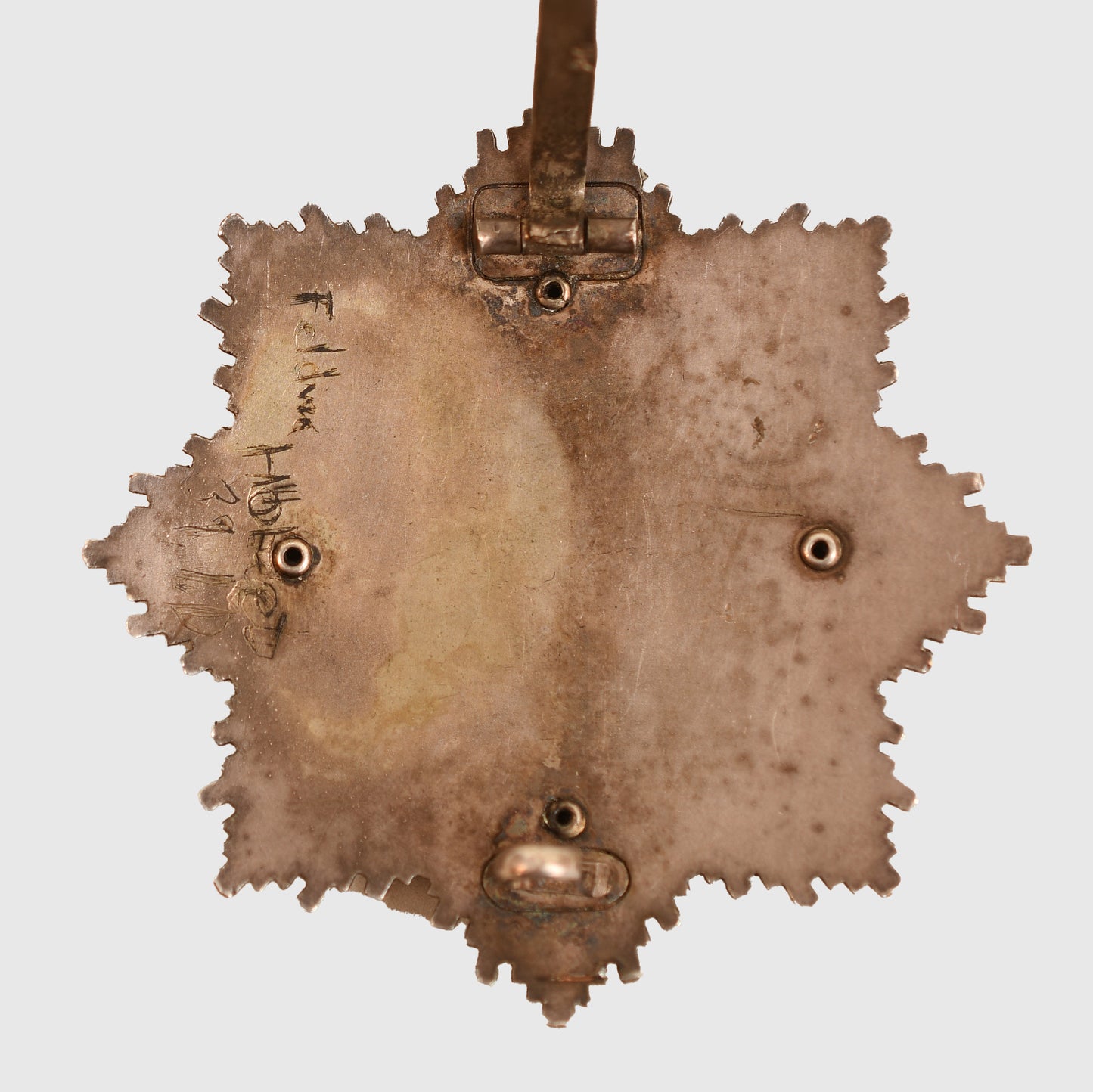 German WWII German Cross in Gold – Service-Worn Example Awarded to Feldwebel Hoet, 39th Infantry Division