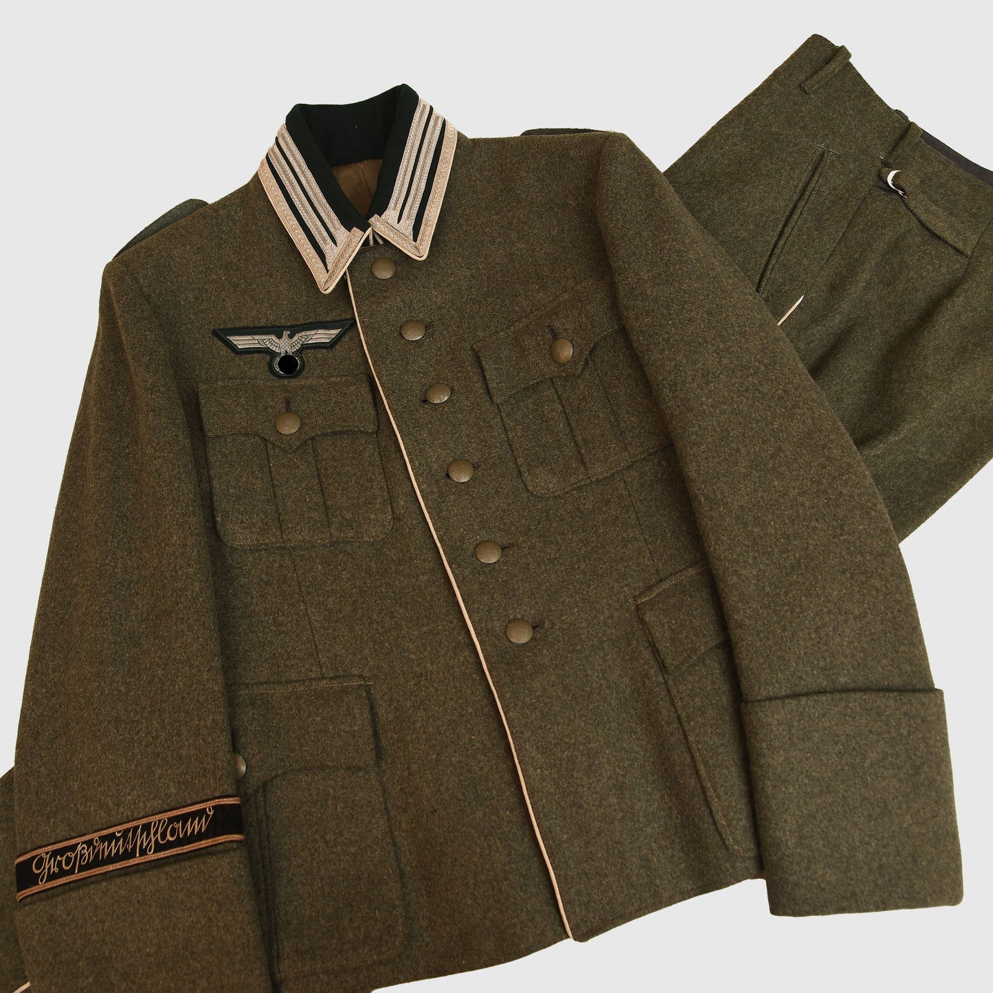 German WWII Grossdeutschland NCO Tunic and Trousers