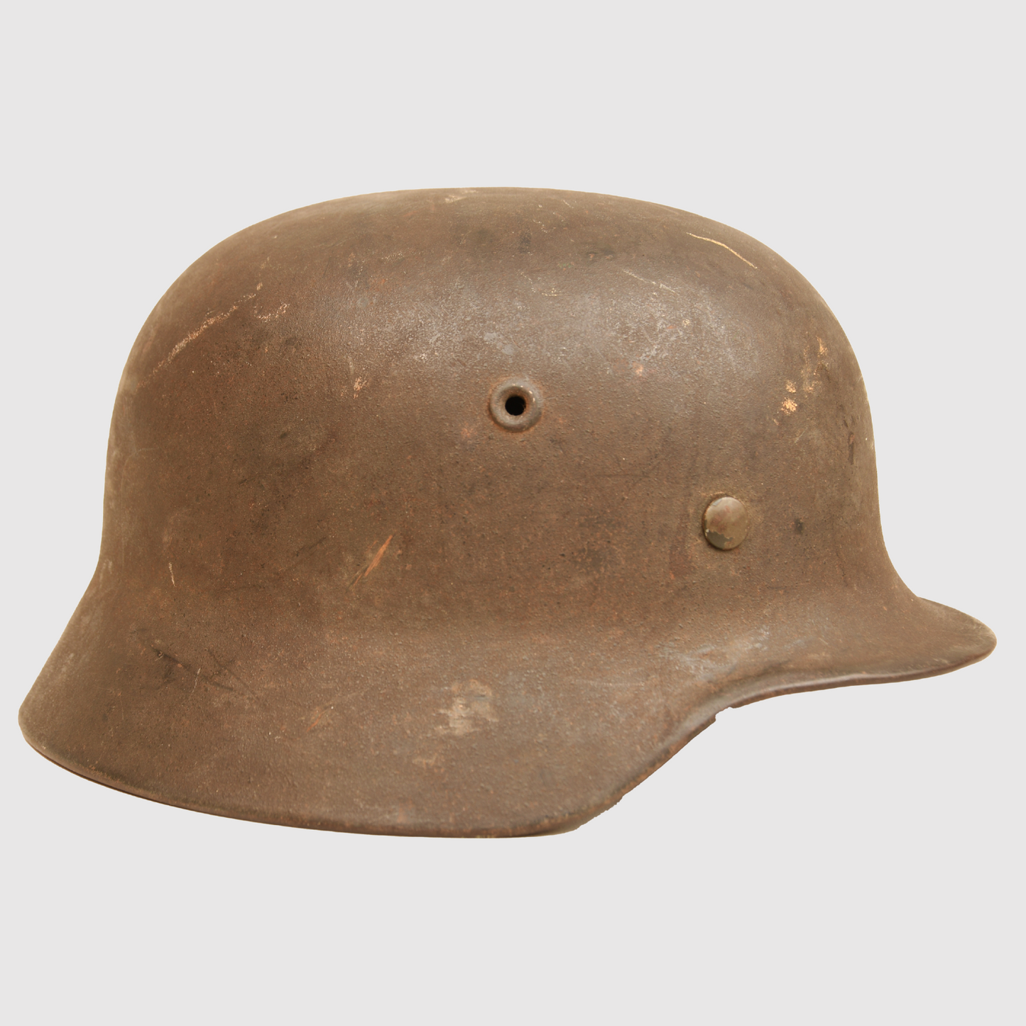German WWII Kriegsmarine M.40 Single Decal Combat Helmet