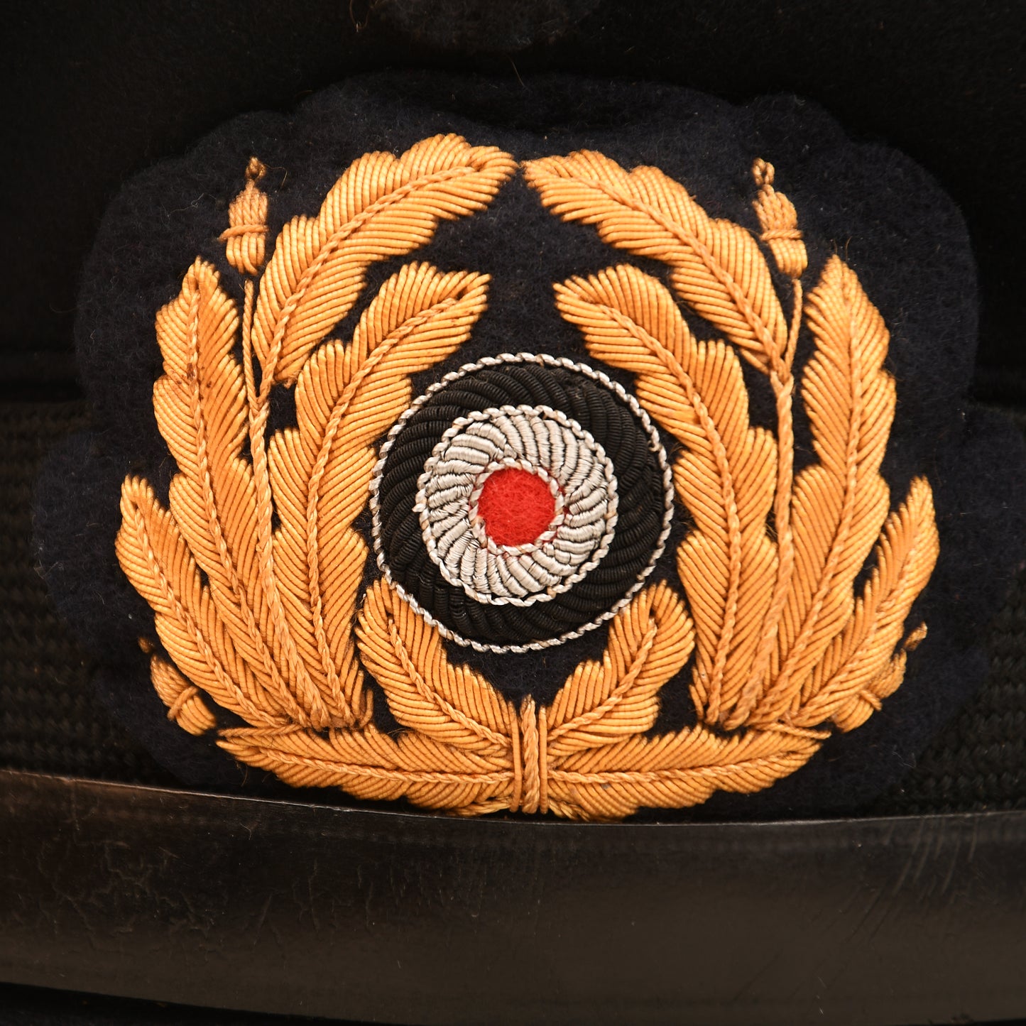 German WWII Kriegsmarine Senior Officer’s Blue Top Visor Cap