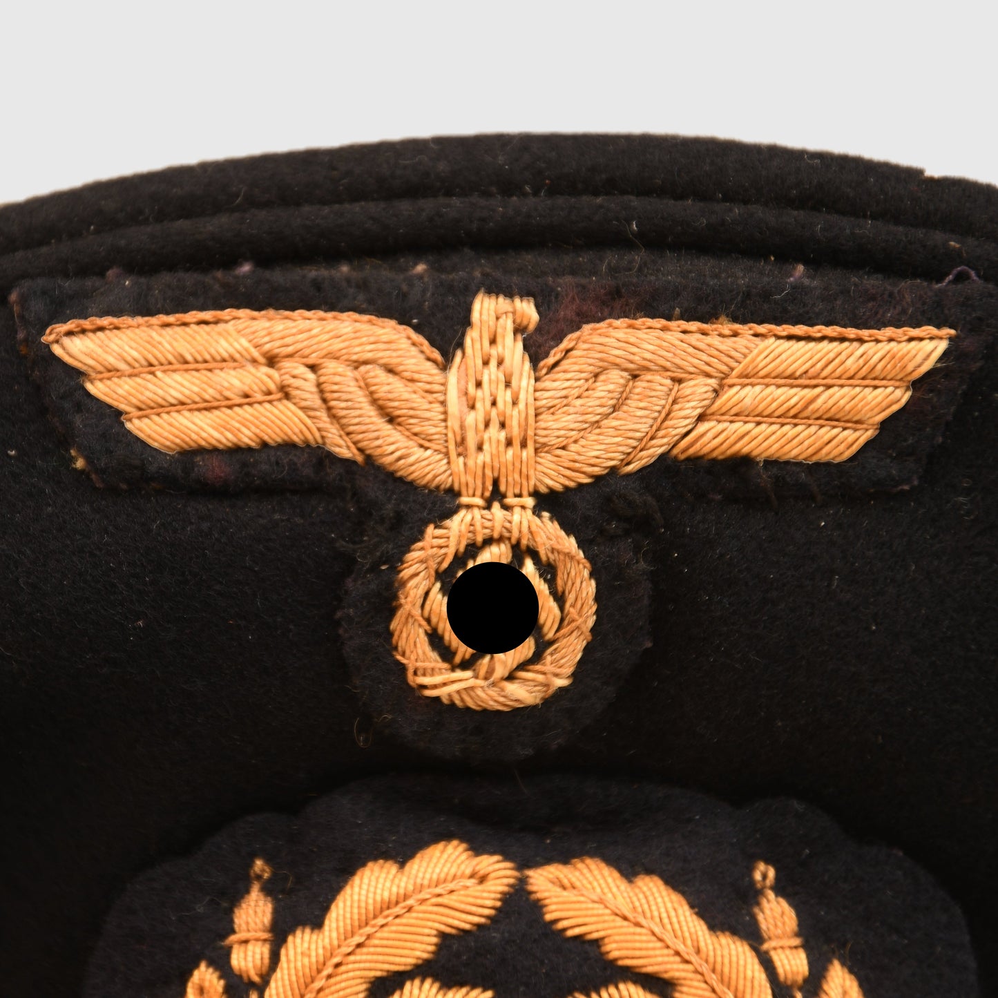 German WWII Kriegsmarine Senior Officer’s Blue Top Visor Cap