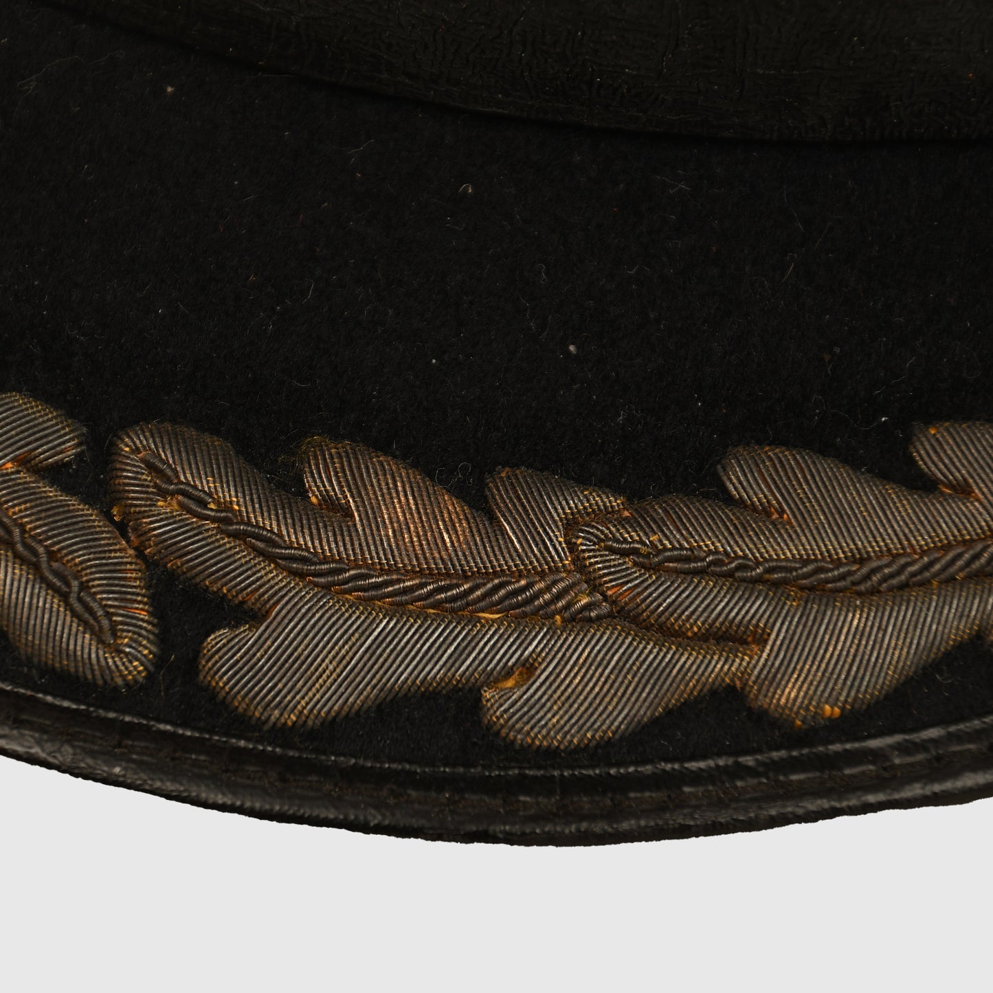 German WWII Kriegsmarine Senior Officer’s White-Top Visor Cap