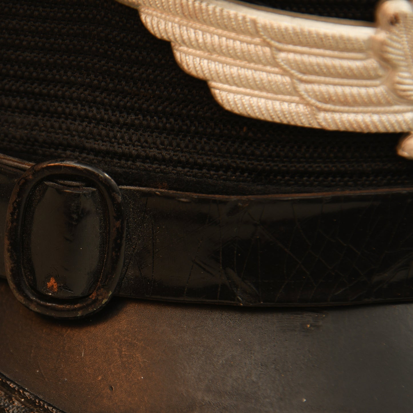 German WWII Luftwaffe Air Ministry Section Visor Cap