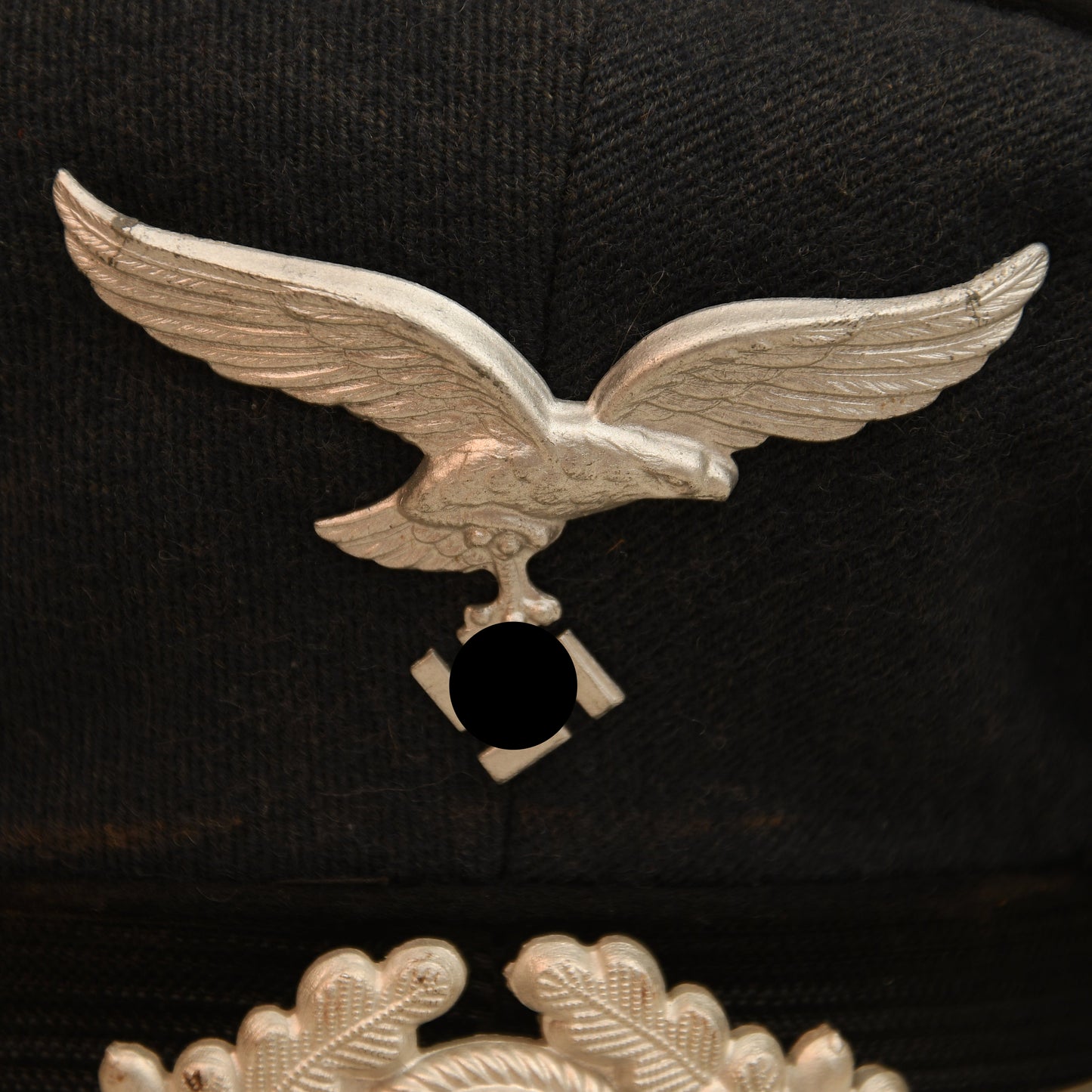 German WWII Luftwaffe Air Ministry Section Visor Cap