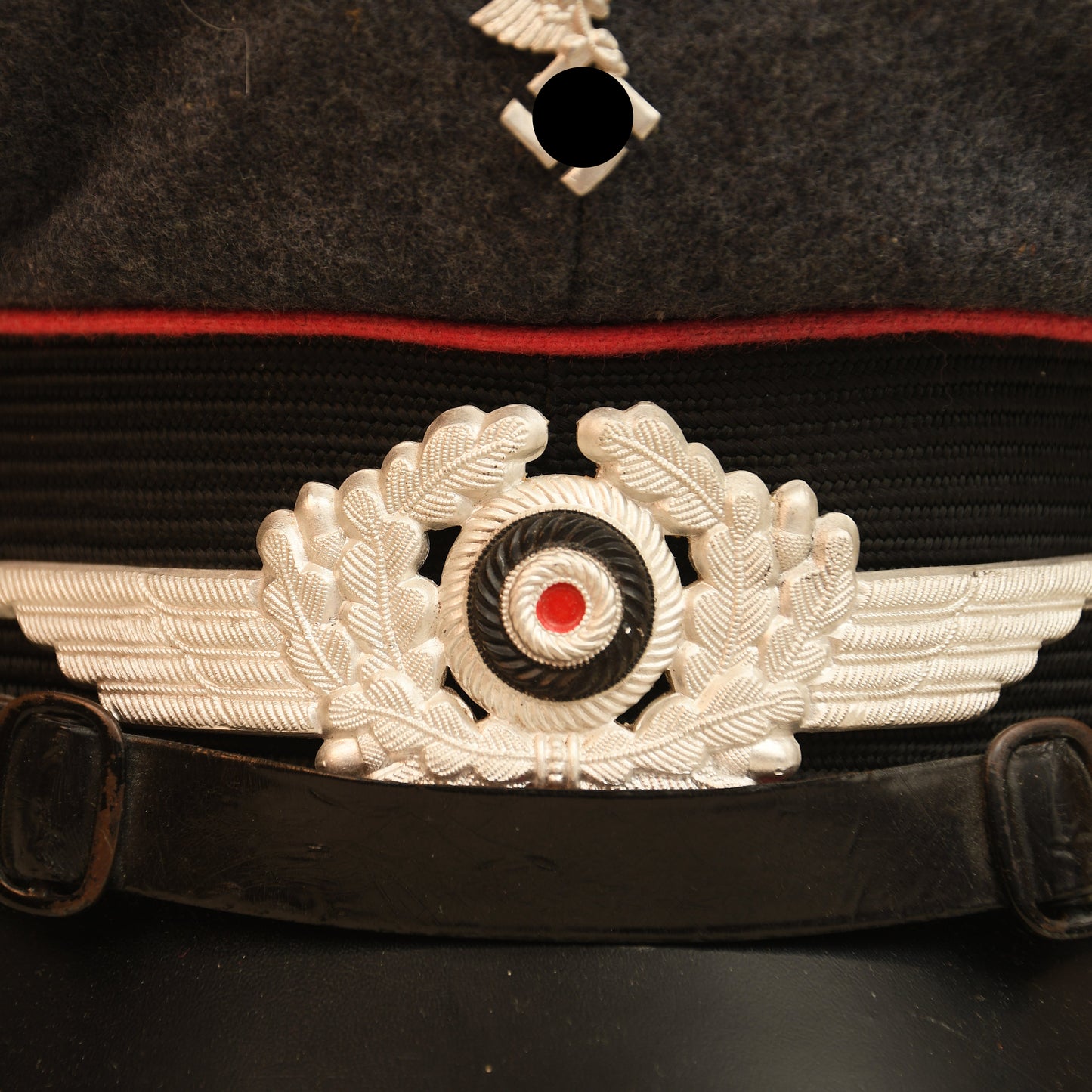 German WWII Luftwaffe Airfield Engineers NCO or Man’s Visor Cap