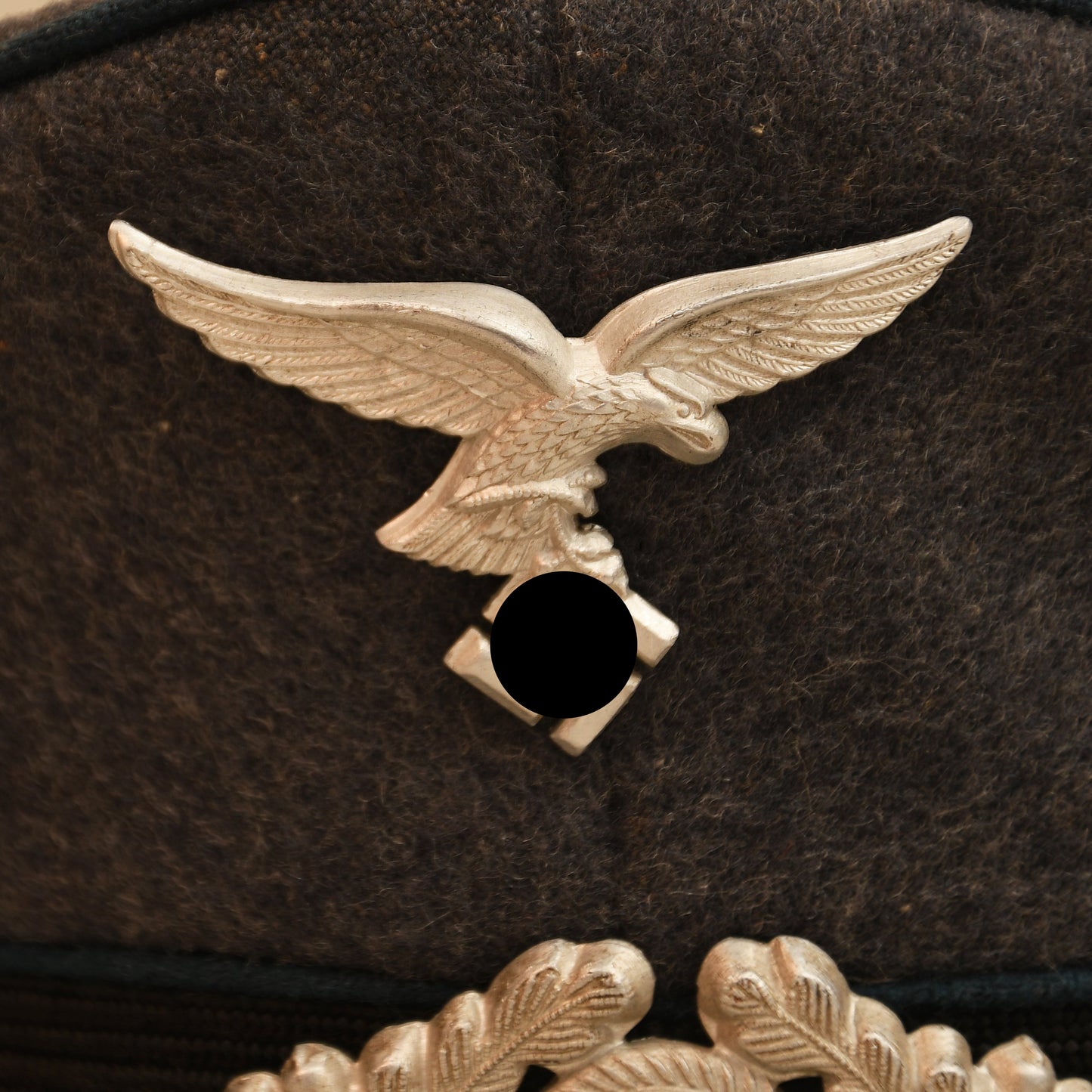 German WWII Luftwaffe Medical Section NCO or Man’s Visor Cap