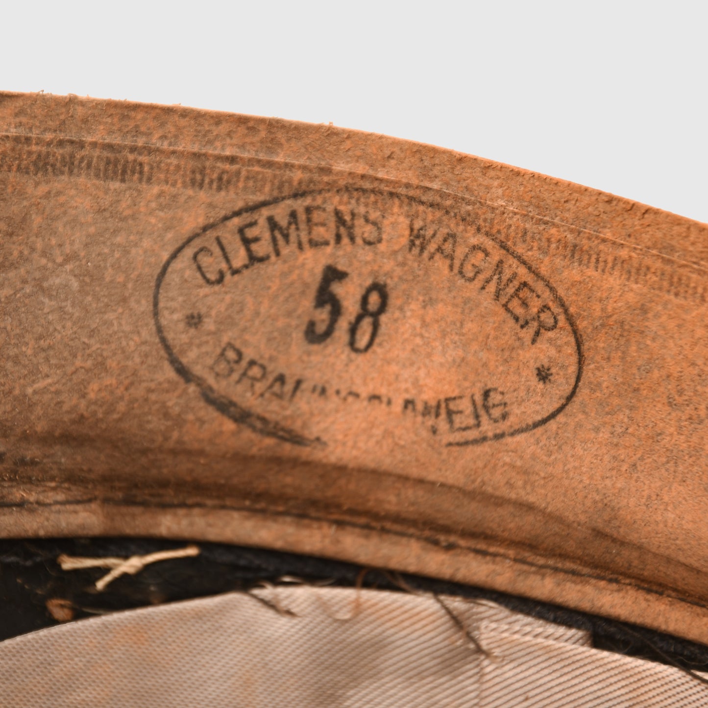 German WWII Luftwaffe Officer’s Visor Cap