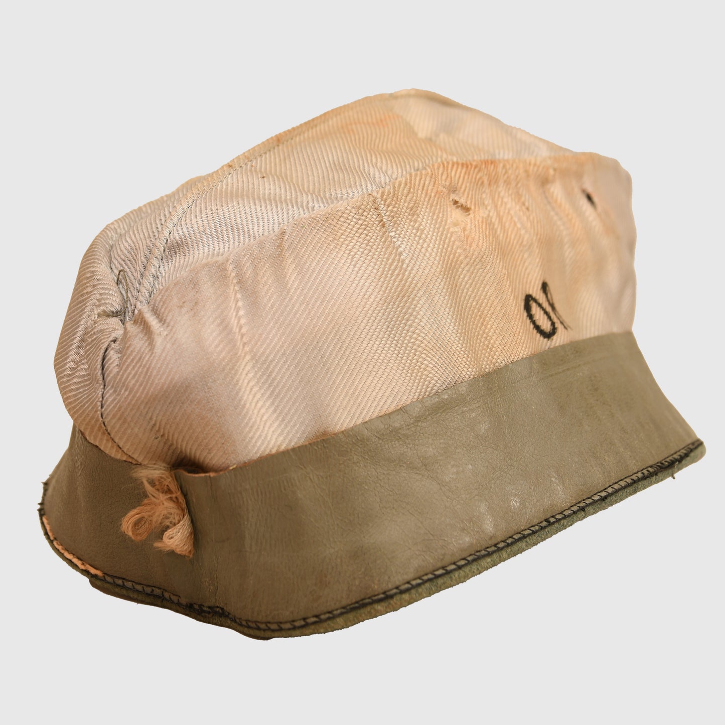 German WWII Panzer Officer’s Overseas Cap