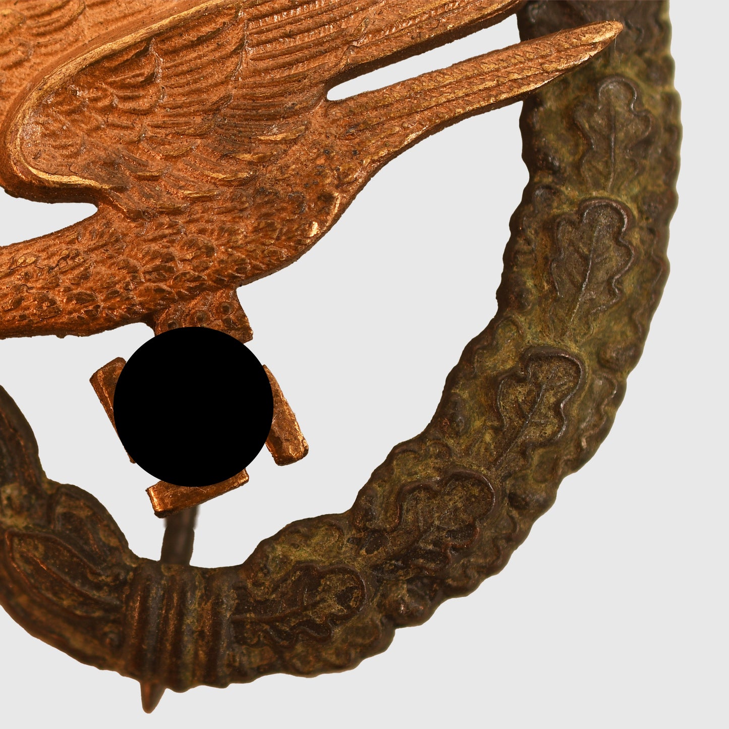 German WWII Paratrooper Badge – Late War Type K by Assmann