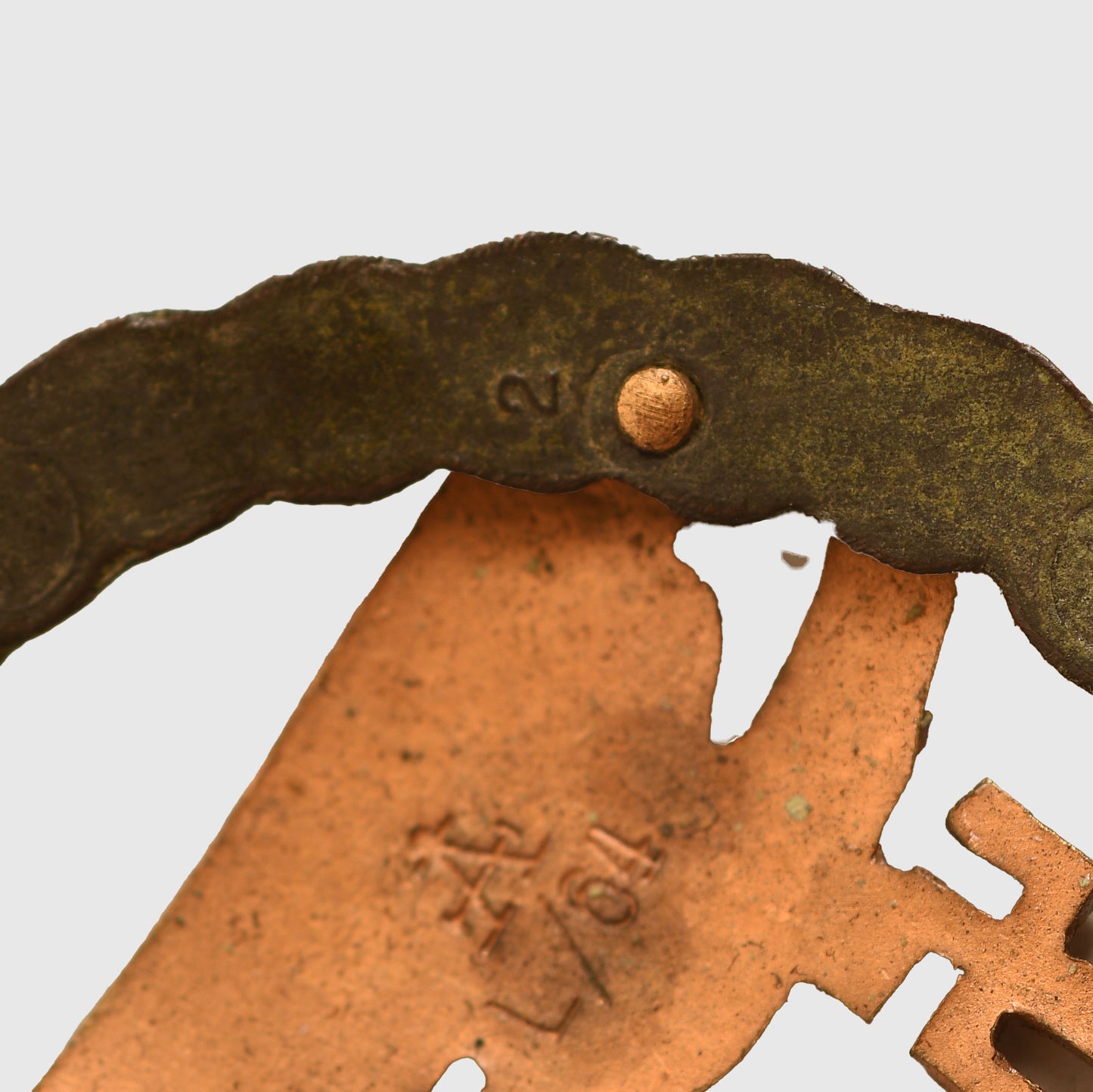 German WWII Paratrooper Badge – Late War Type K by Assmann