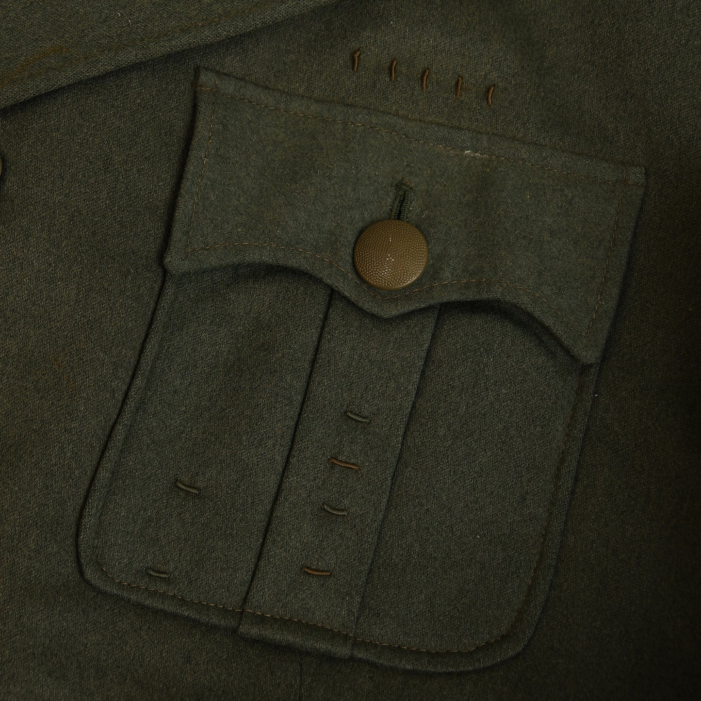 German WWII SS-Untersturmführer’s Pre-War Field Grey Tunic – Division “Deutschland”