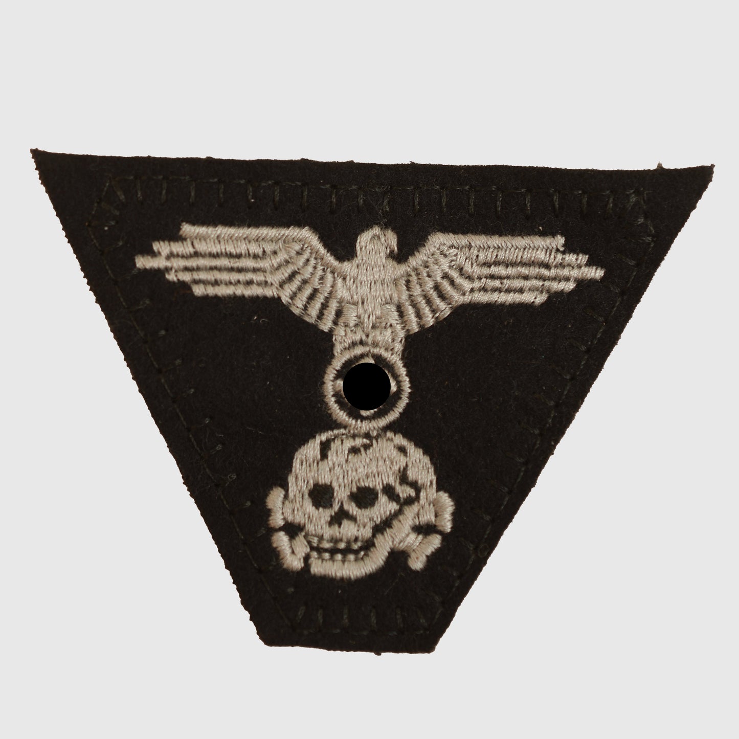 German WWII SS M43 Eagle and Skull Insignia