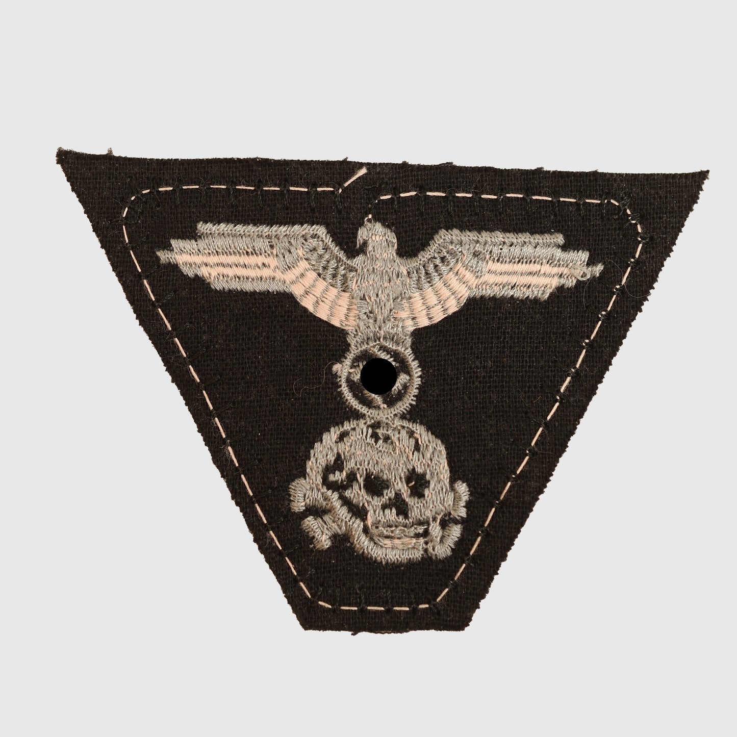 German WWII SS M43 Eagle and Skull Insignia