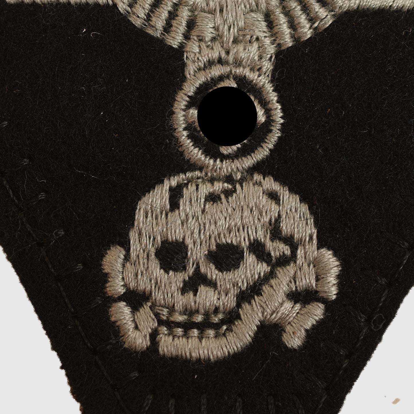 German WWII SS M43 Eagle and Skull Insignia