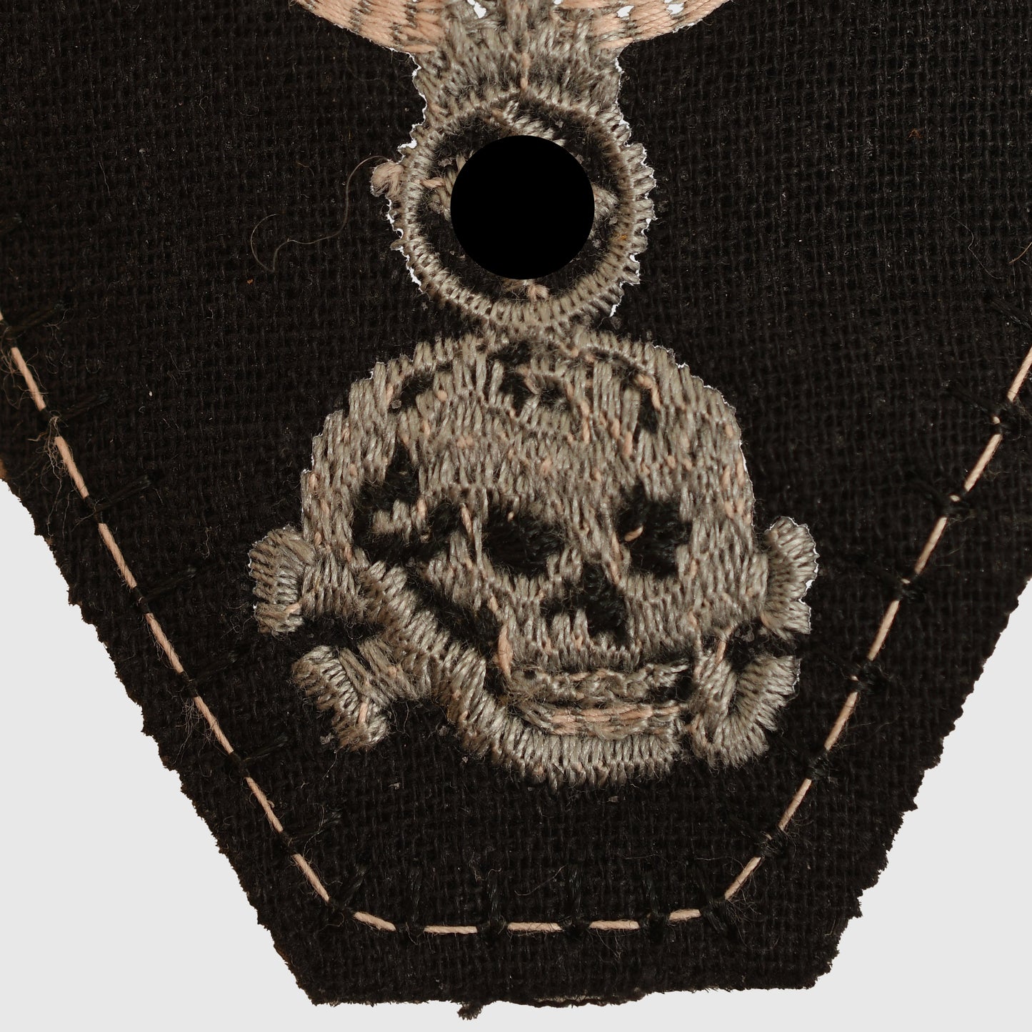German WWII SS M43 Eagle and Skull Insignia