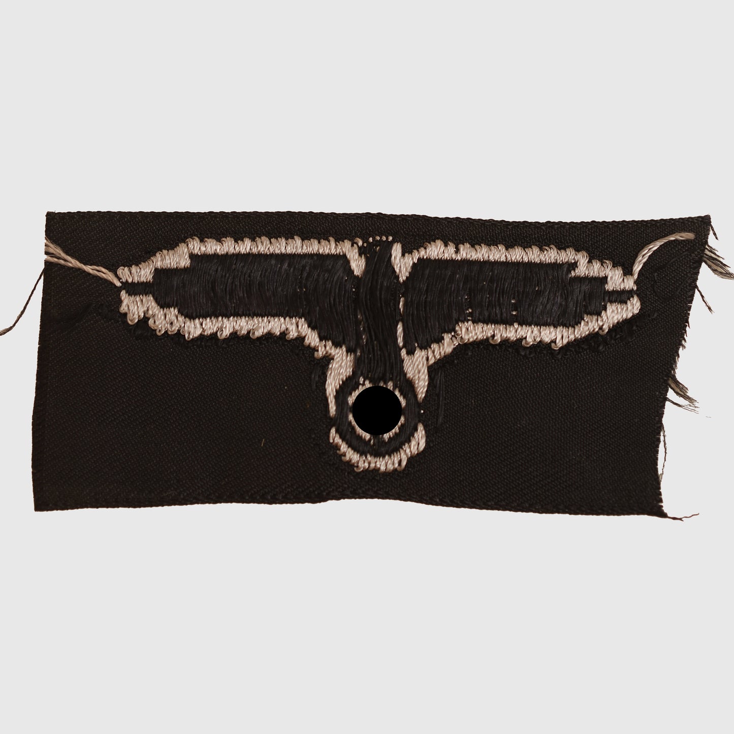 German WWII Waffen-SS Bevo Woven Overseas Cap Eagle
