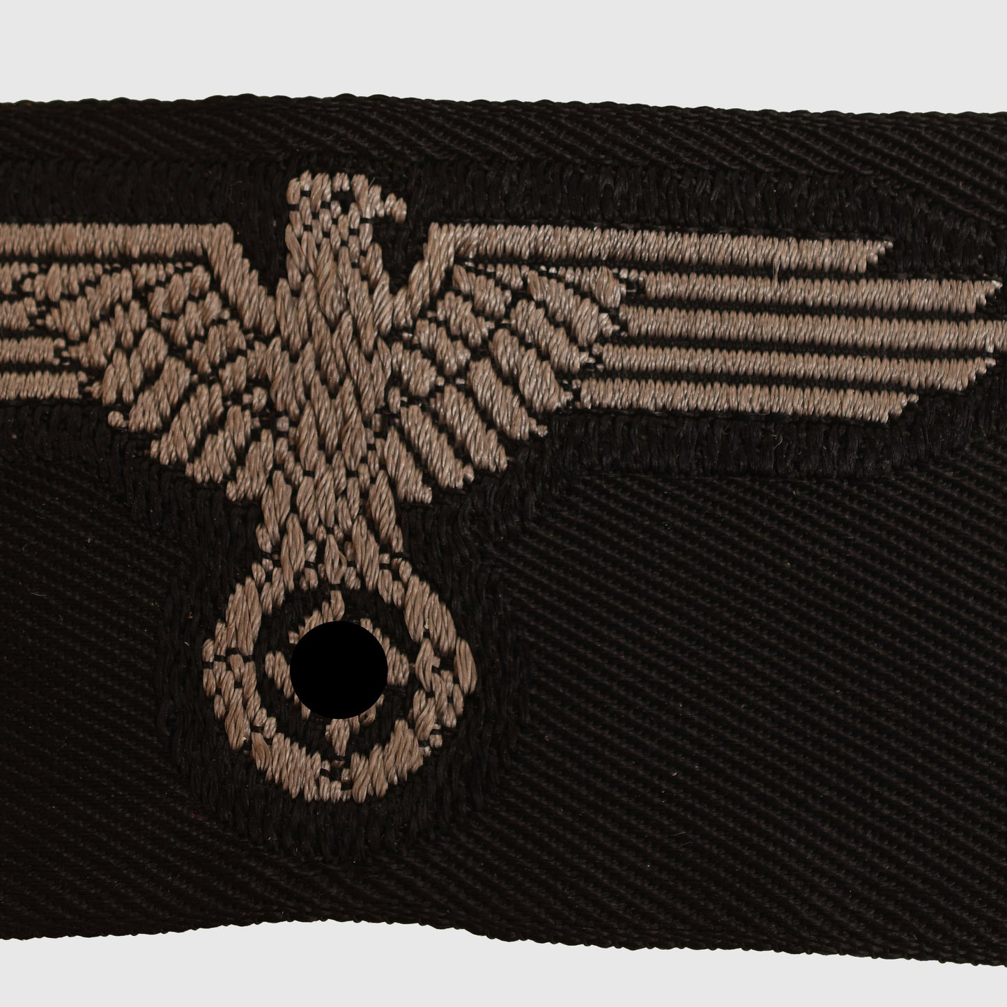 German WWII Waffen-SS Bevo Woven Overseas Cap Eagle