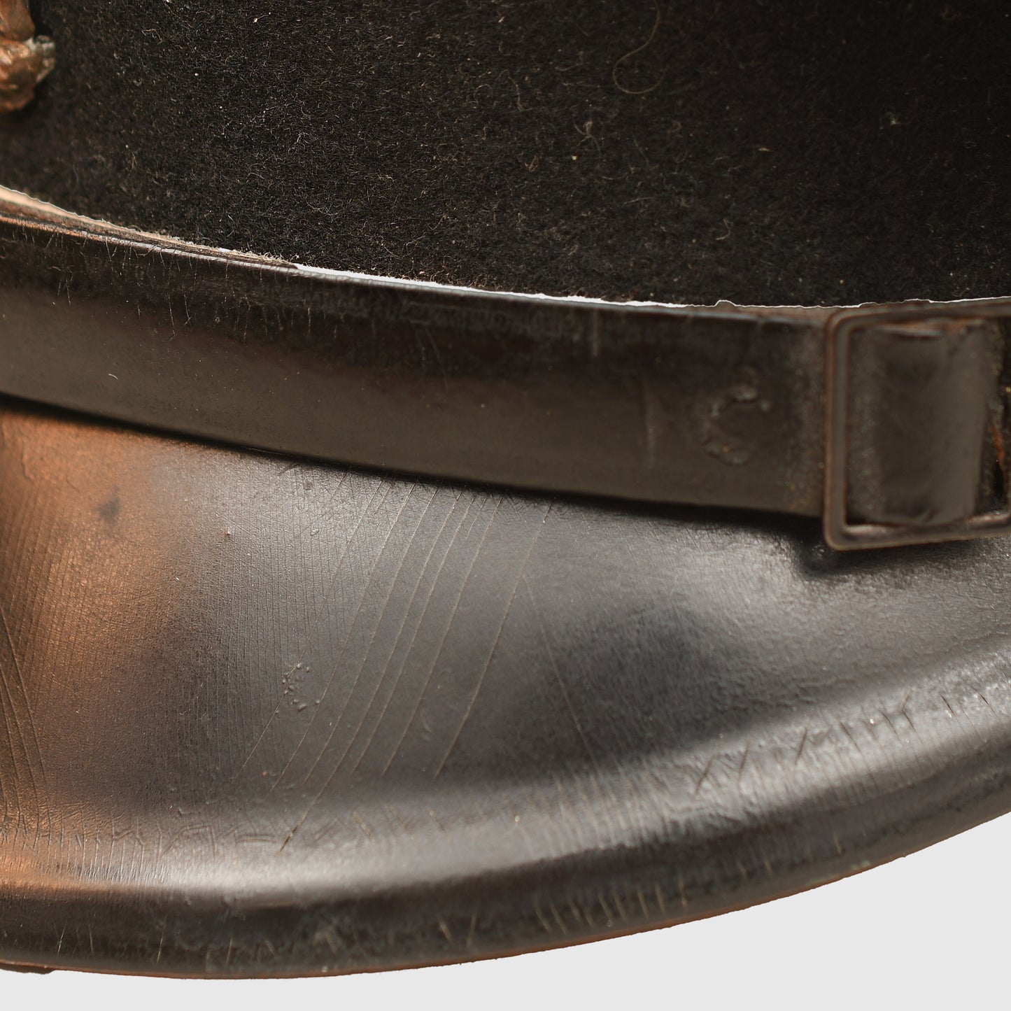 German WWII Waffen-SS Enlisted Man’s Visor Cap