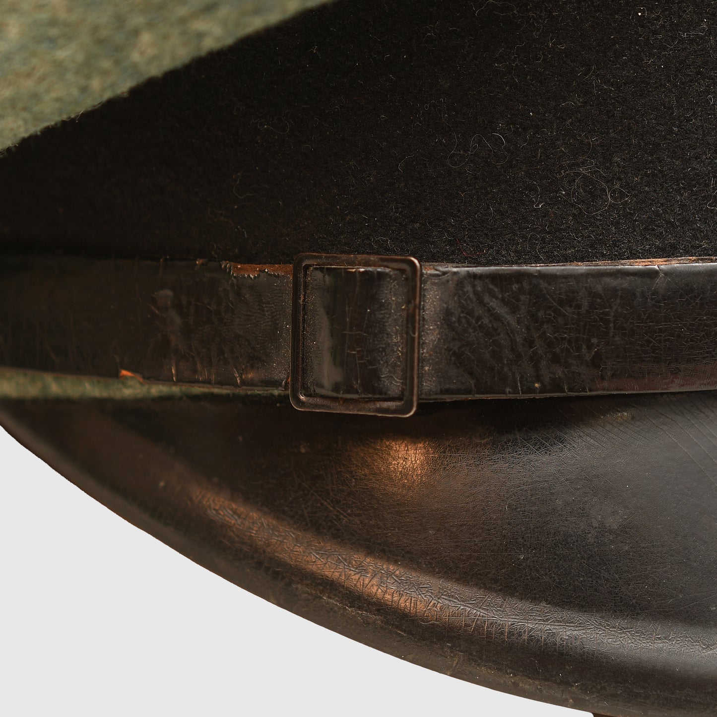 German WWII Waffen-SS Enlisted Man’s Visor Cap